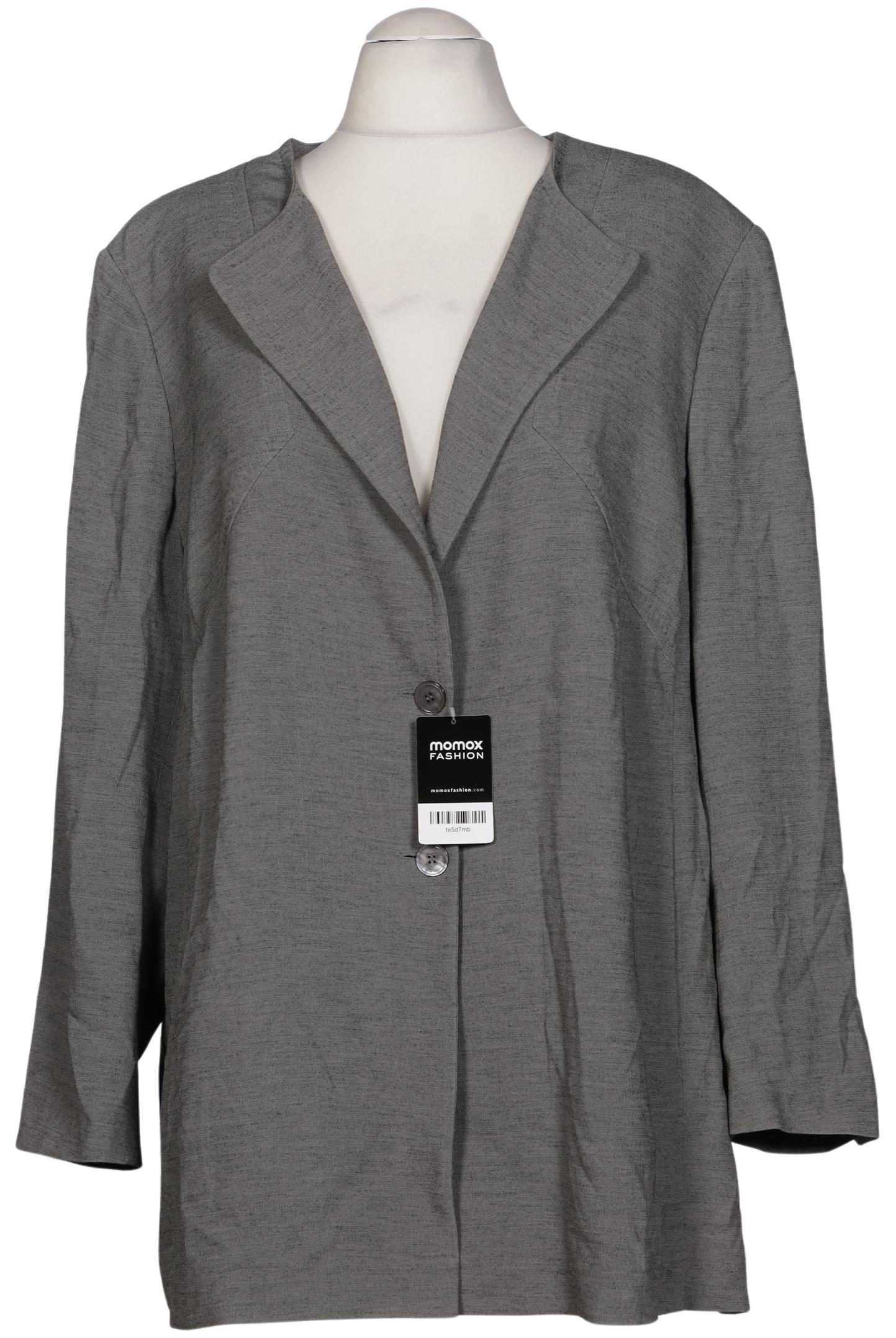 

Selection by Ulla Popken Damen Blazer, grau, Gr. 52