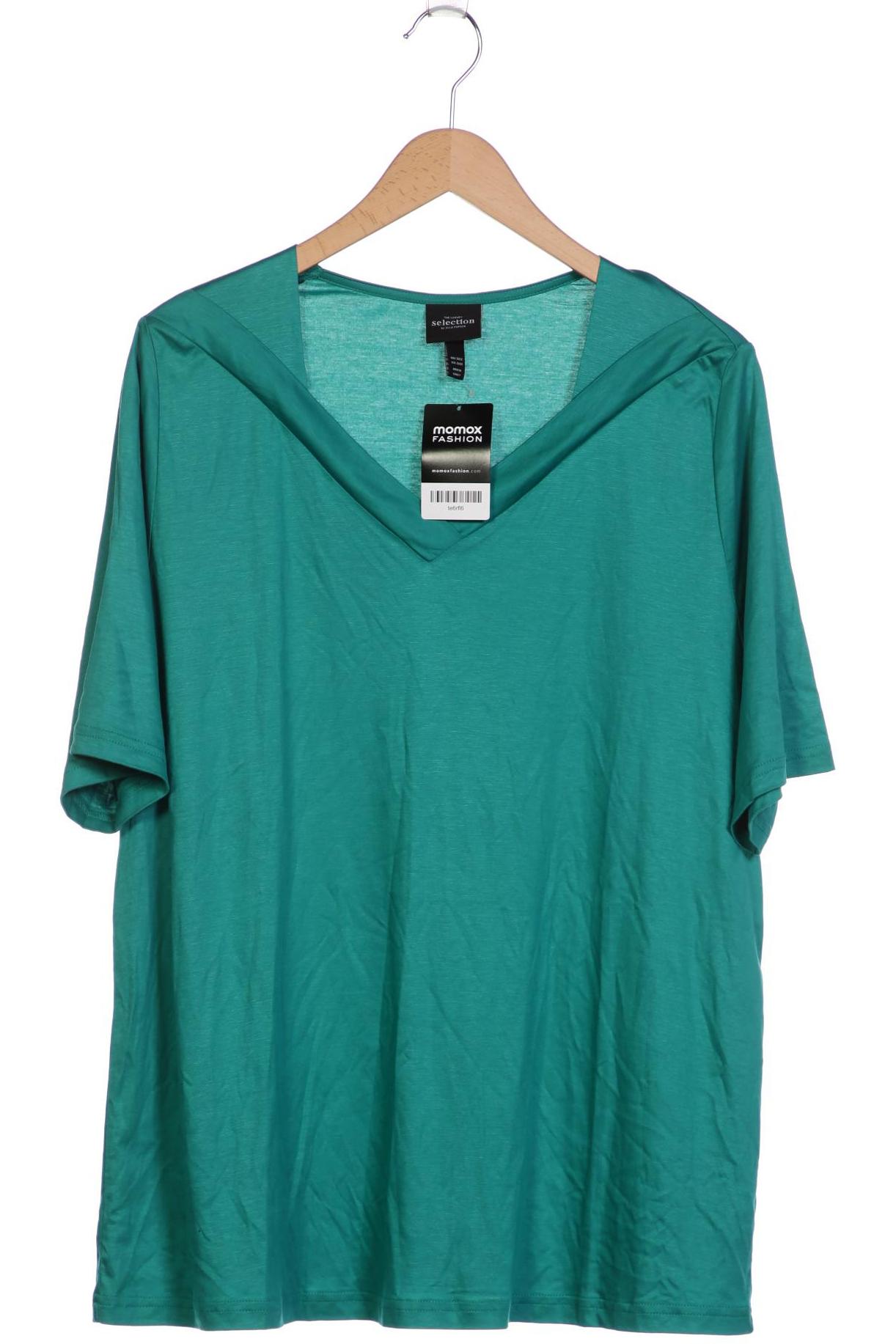 

Selection by Ulla Popken Damen T-Shirt, türkis, Gr. 50