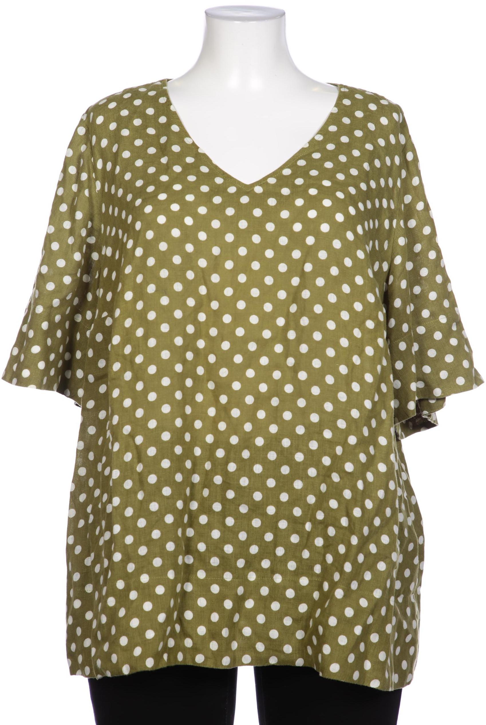 

Selection by Ulla Popken Damen Bluse, grün, Gr. 46