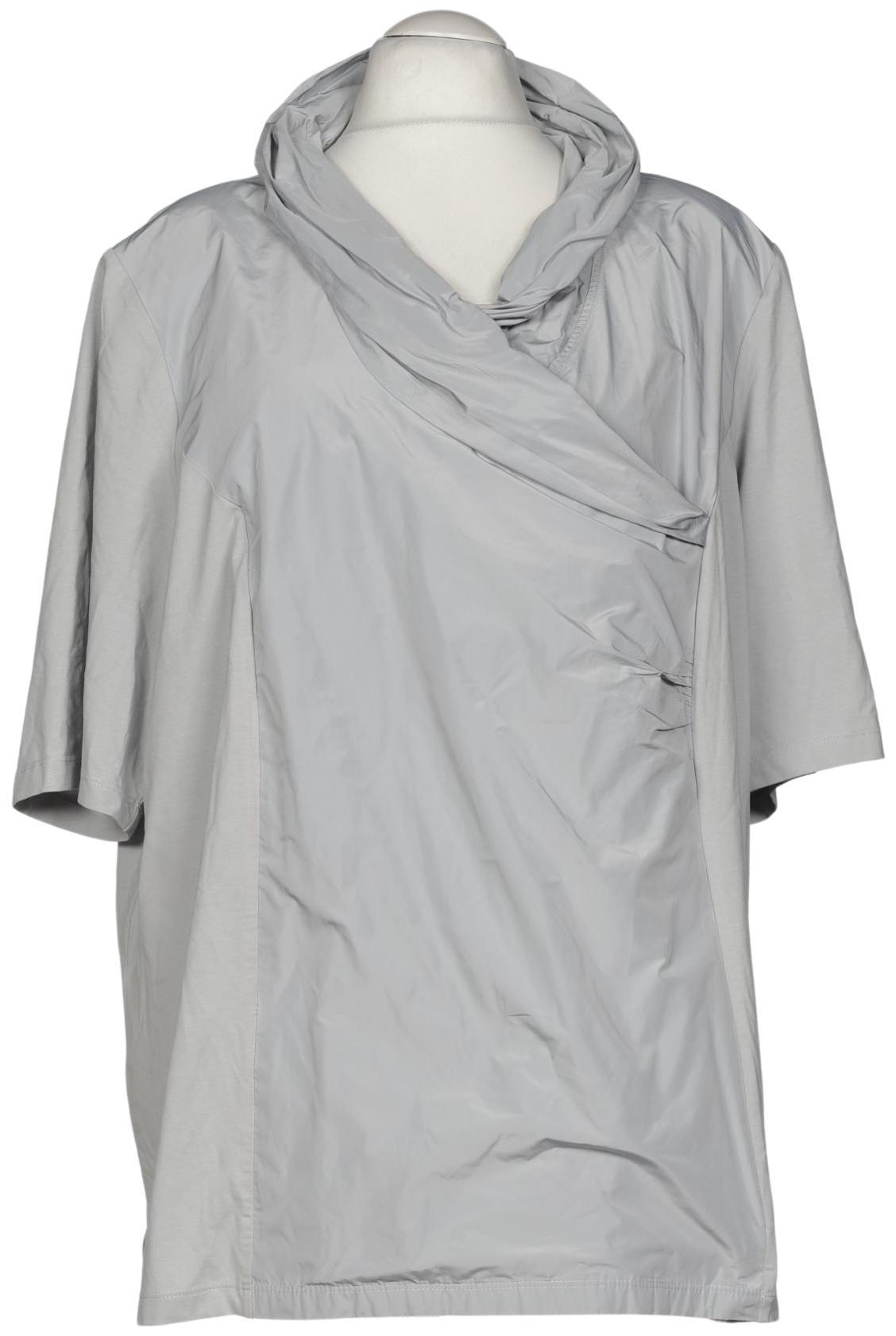 

Selection by Ulla Popken Damen Bluse, grau, Gr. 56