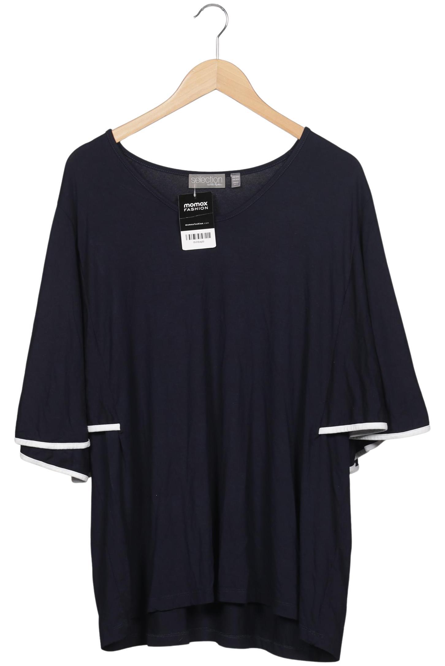 

Selection by Ulla Popken Damen T-Shirt, marineblau, Gr. 50