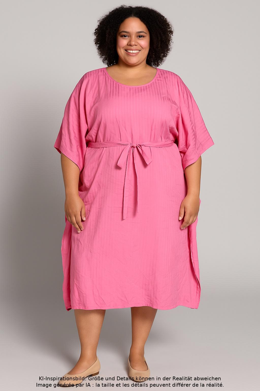 

Selection by Ulla Popken Damen Kleid, pink, Gr. 56