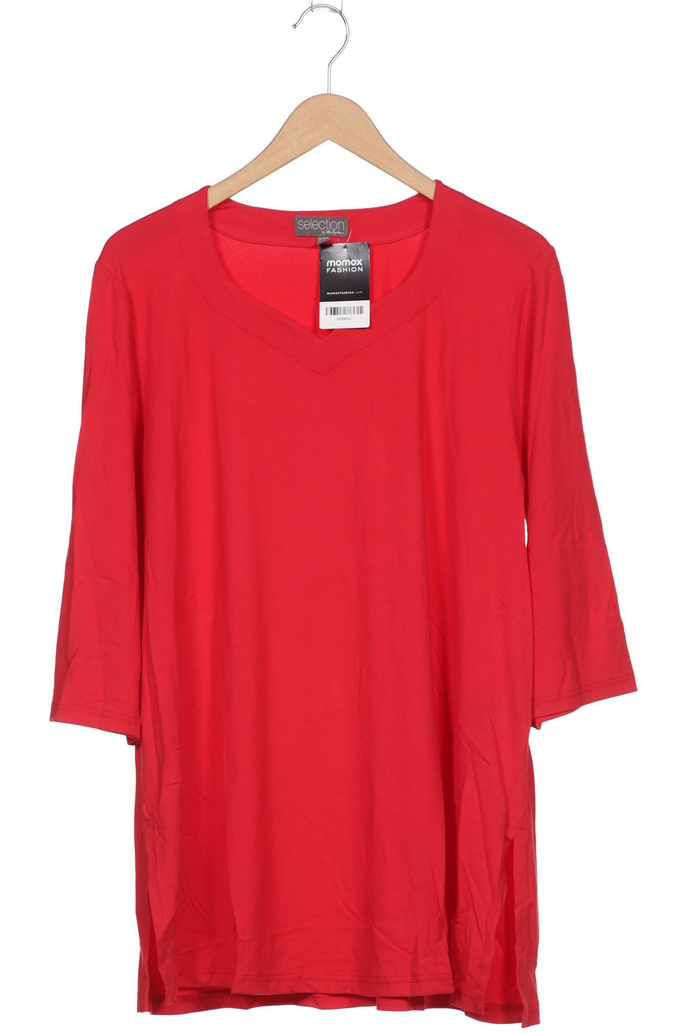 

Selection by Ulla Popken Damen Langarmshirt, rot