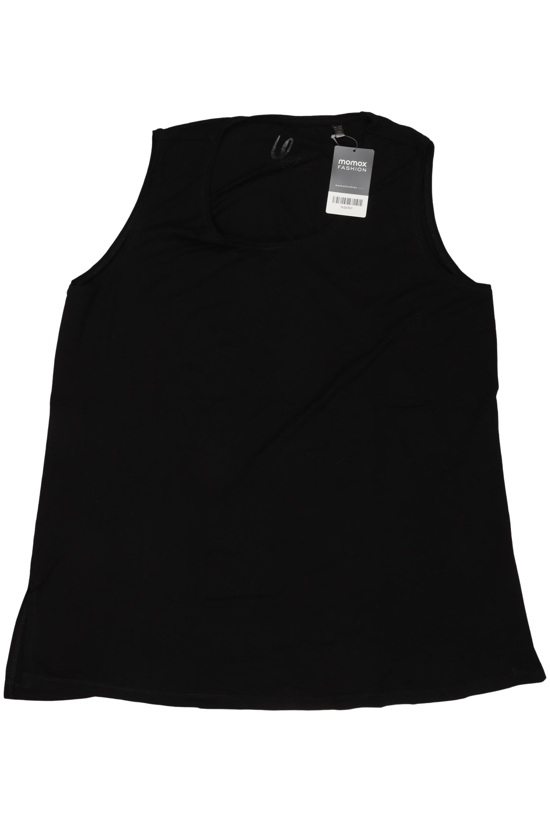 

Selection by Ulla Popken Damen Top, schwarz, Gr. 46