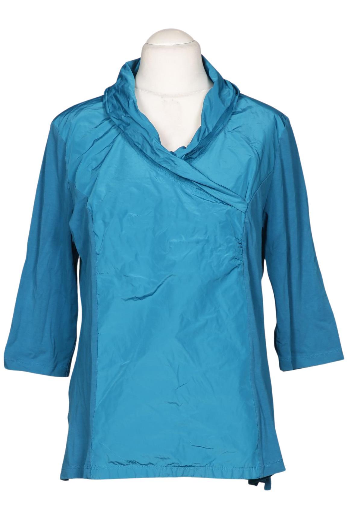 

Selection by Ulla Popken Damen Bluse, türkis, Gr. 46