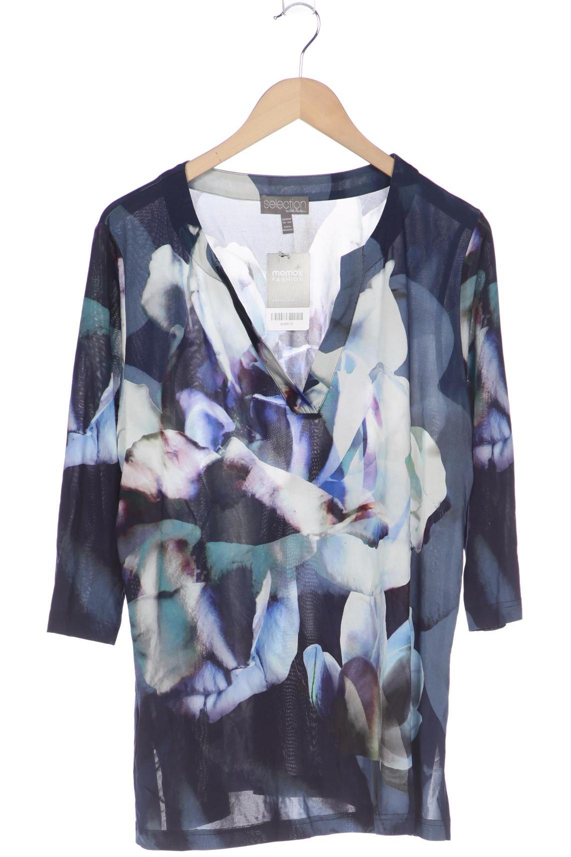 

Selection by Ulla Popken Damen Langarmshirt, marineblau