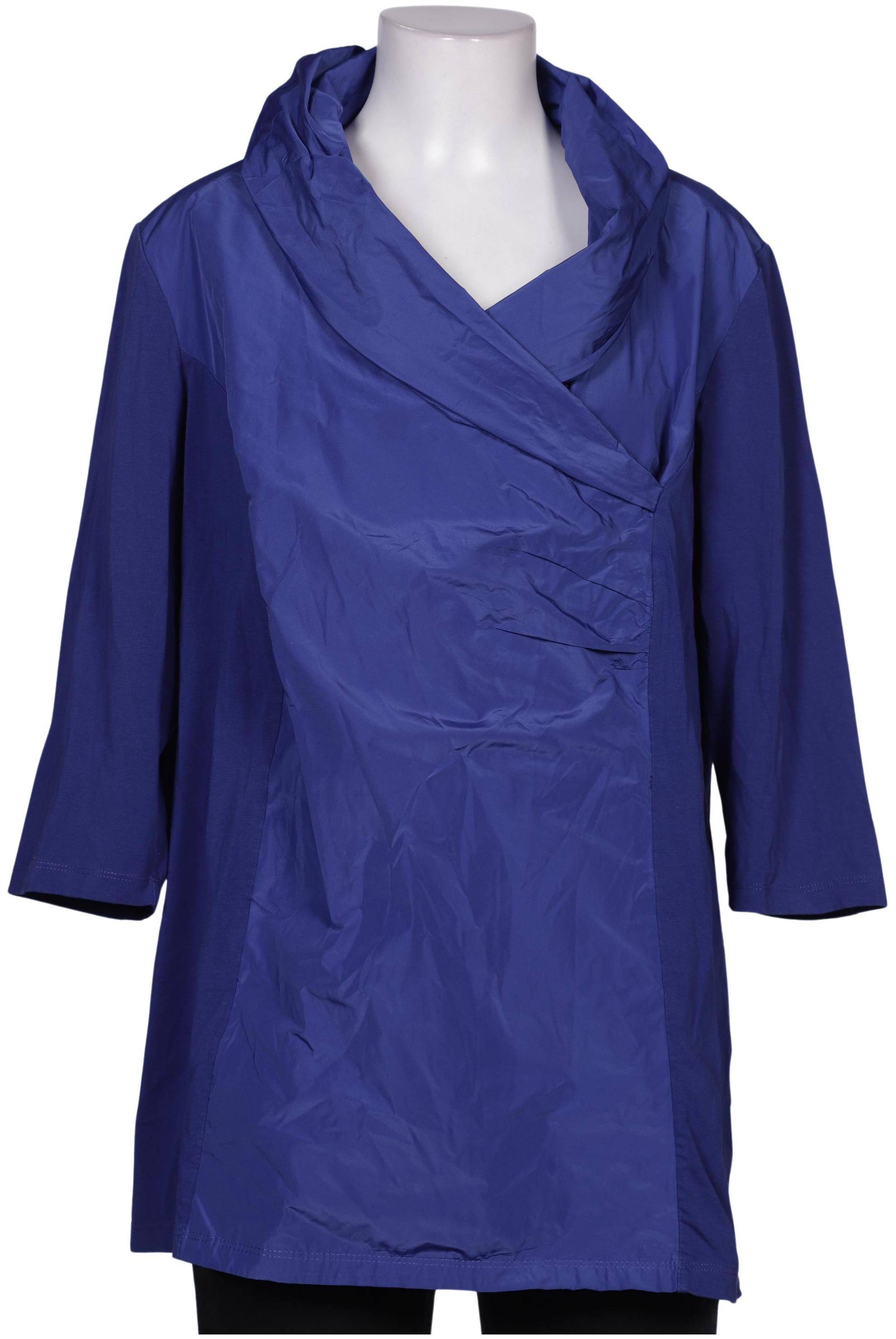 

Selection by Ulla Popken Damen Bluse, blau, Gr. 50