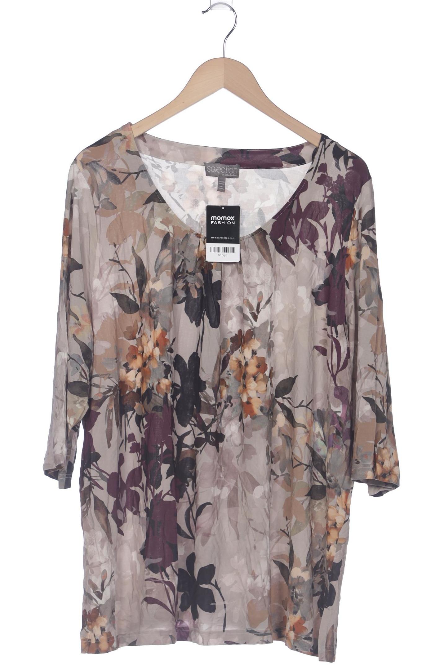 

Selection by Ulla Popken Damen Langarmshirt, braun, Gr. 50