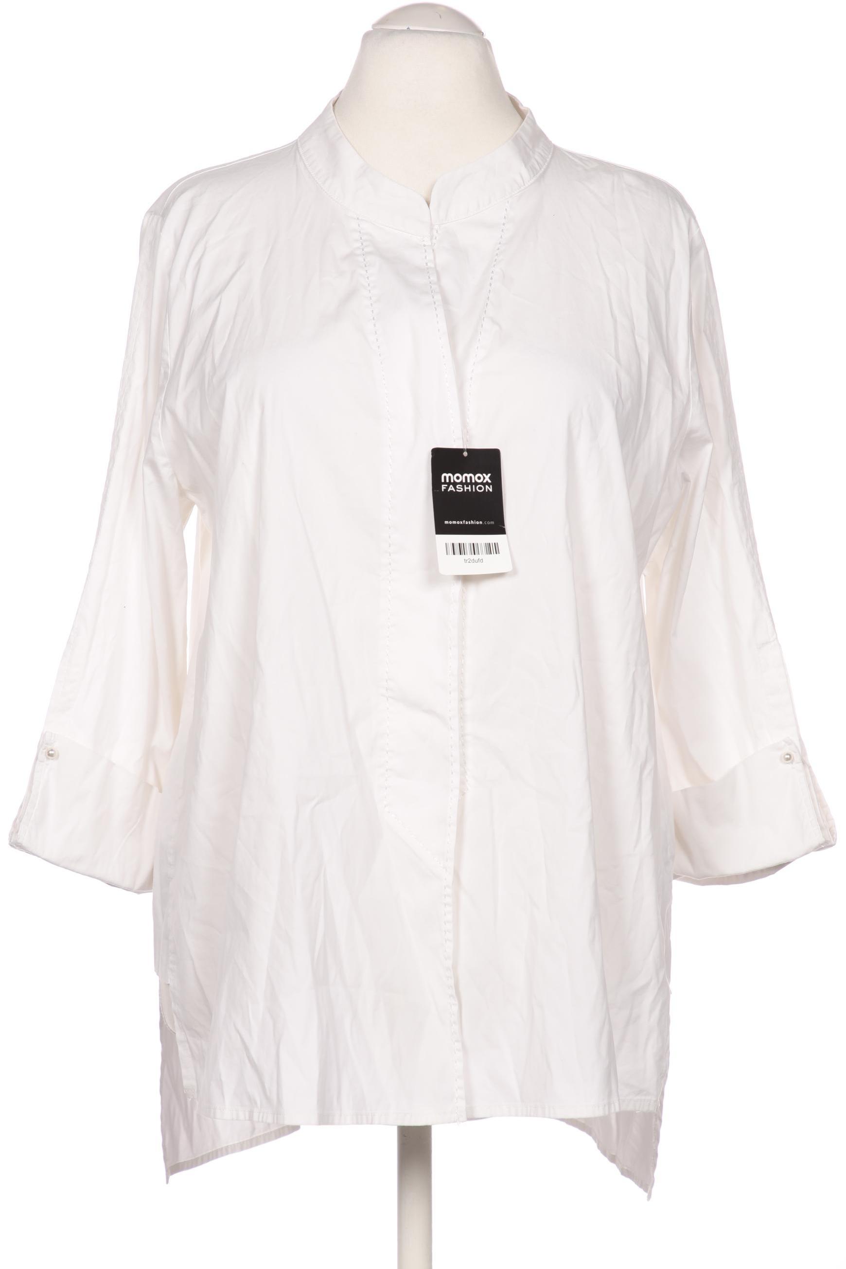 

Selection by Ulla Popken Damen Bluse, weiß, Gr. 46