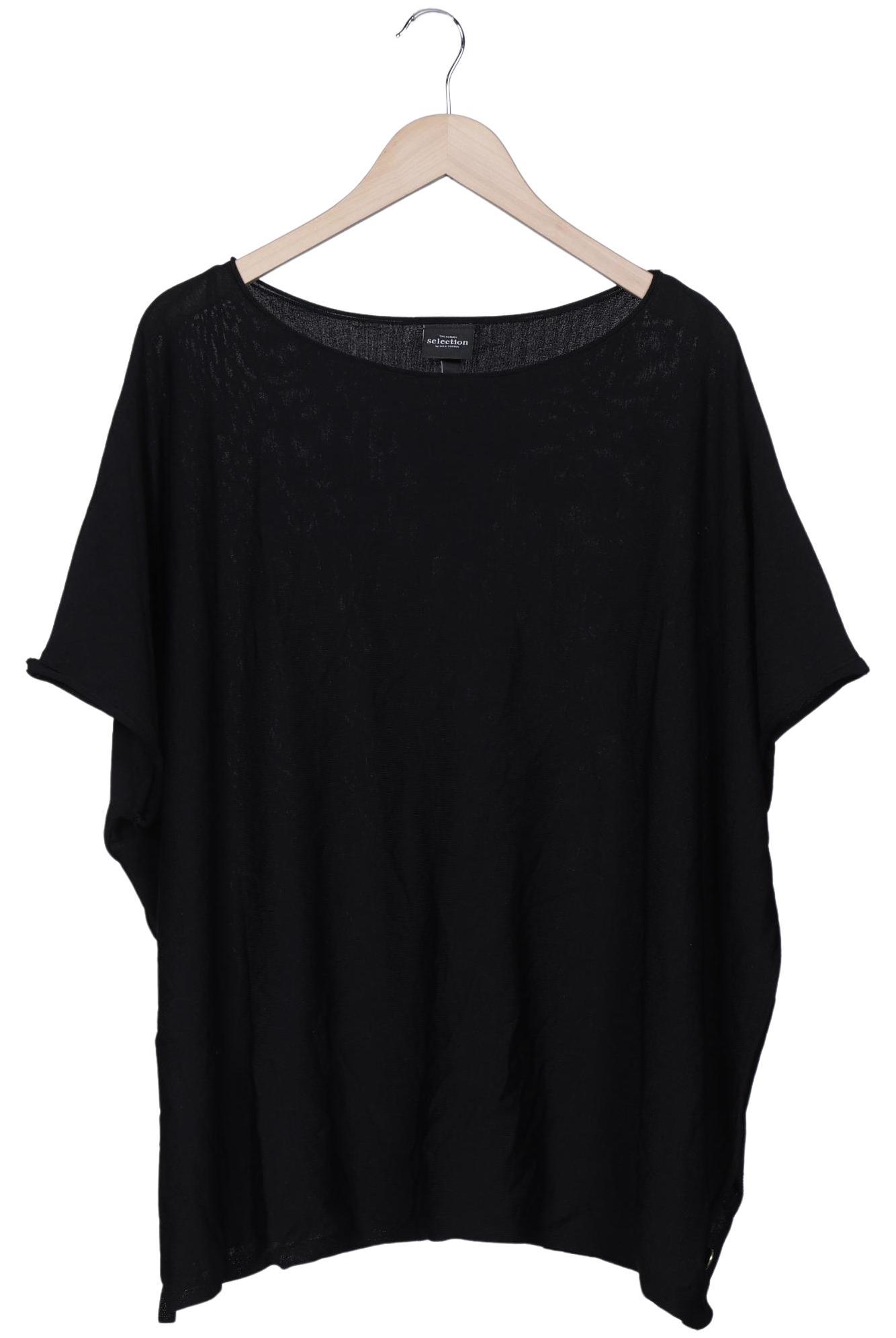 

Selection by Ulla Popken Damen T-Shirt, schwarz, Gr. 50