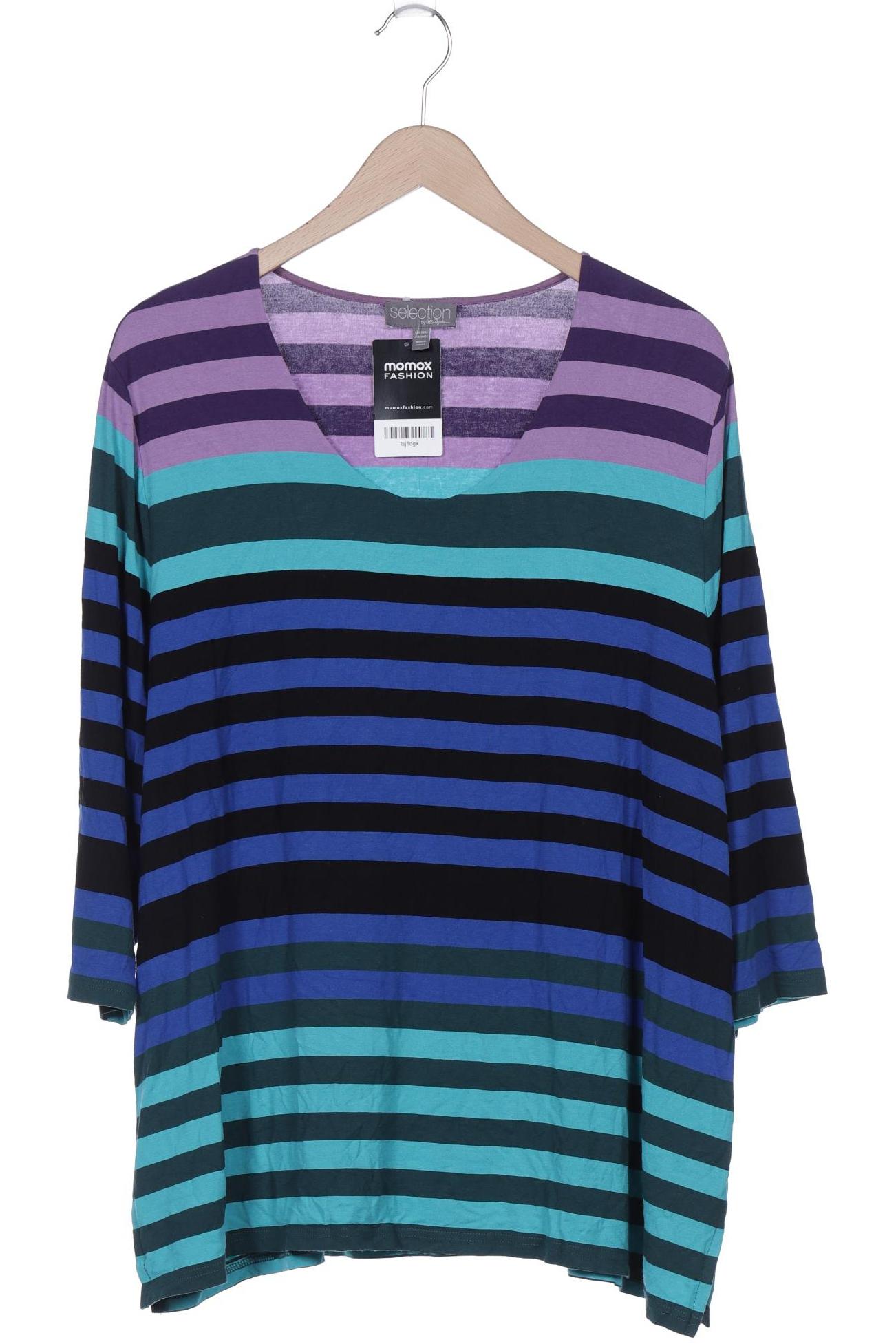 

Selection by Ulla Popken Damen T-Shirt, blau, Gr. 50