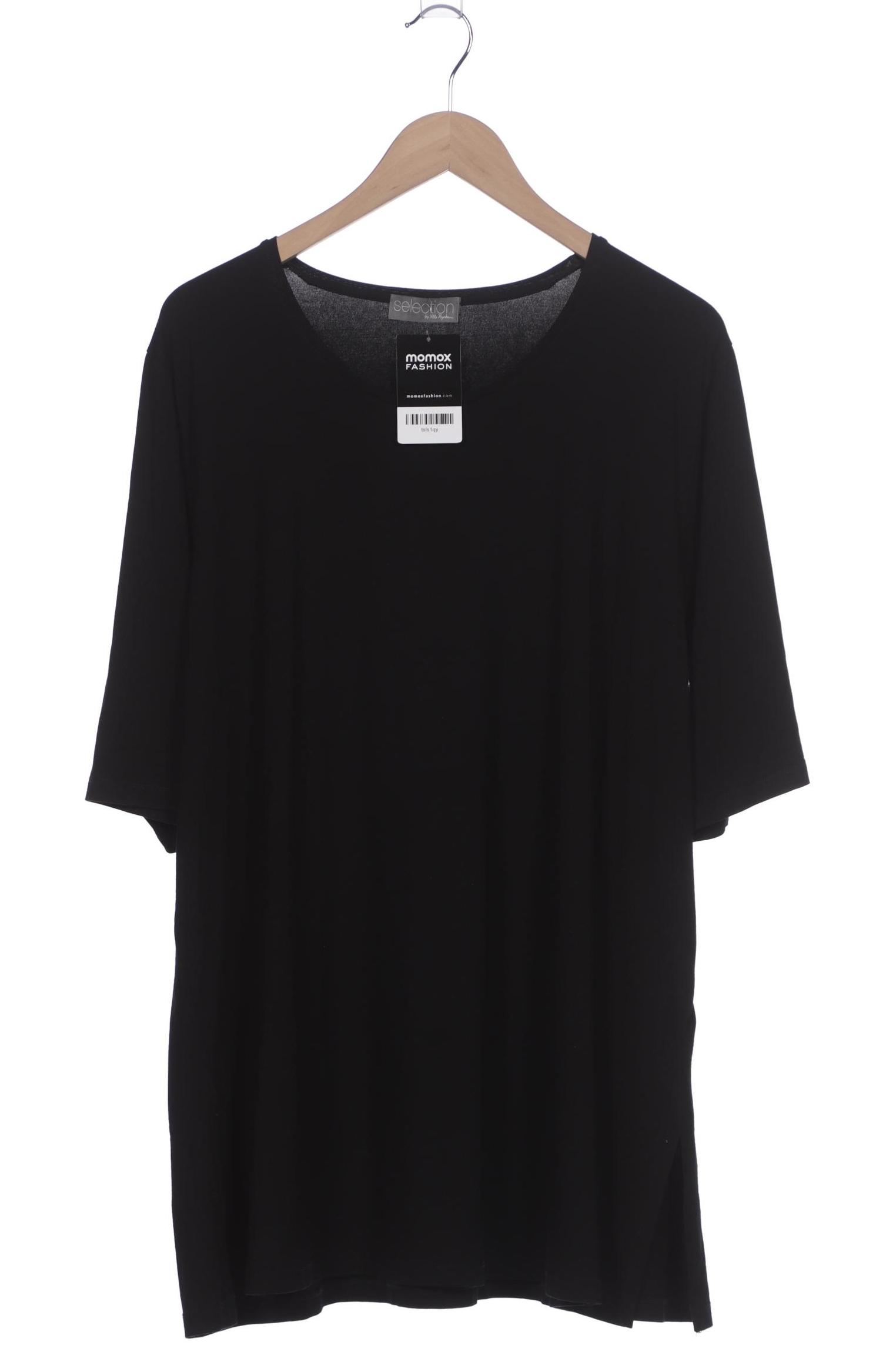 Thumbnail - Selection by Ulla Popken Damen T-Shirt, schwarz, Gr. 50