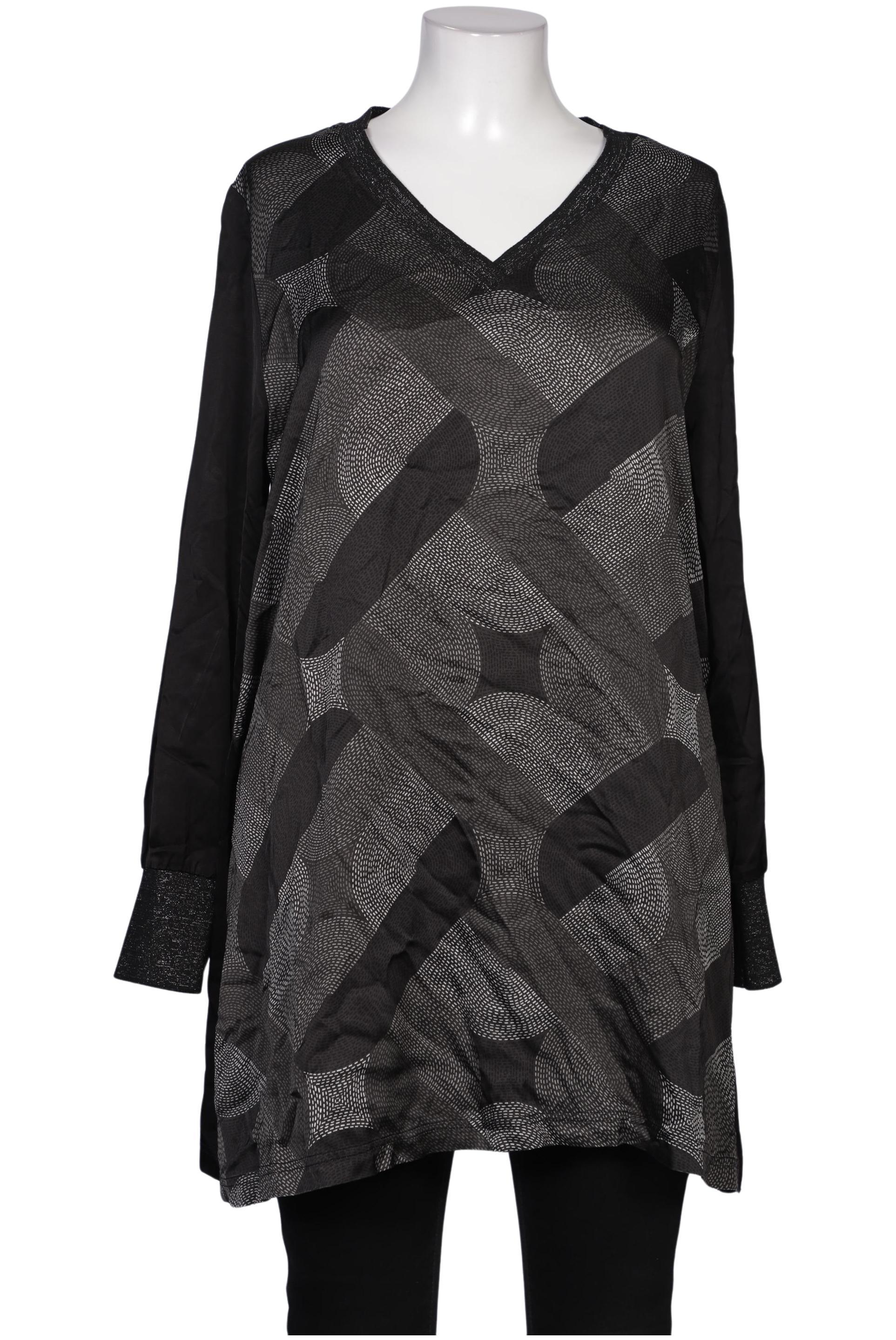 

Selection by Ulla Popken Damen Bluse, schwarz, Gr. 46