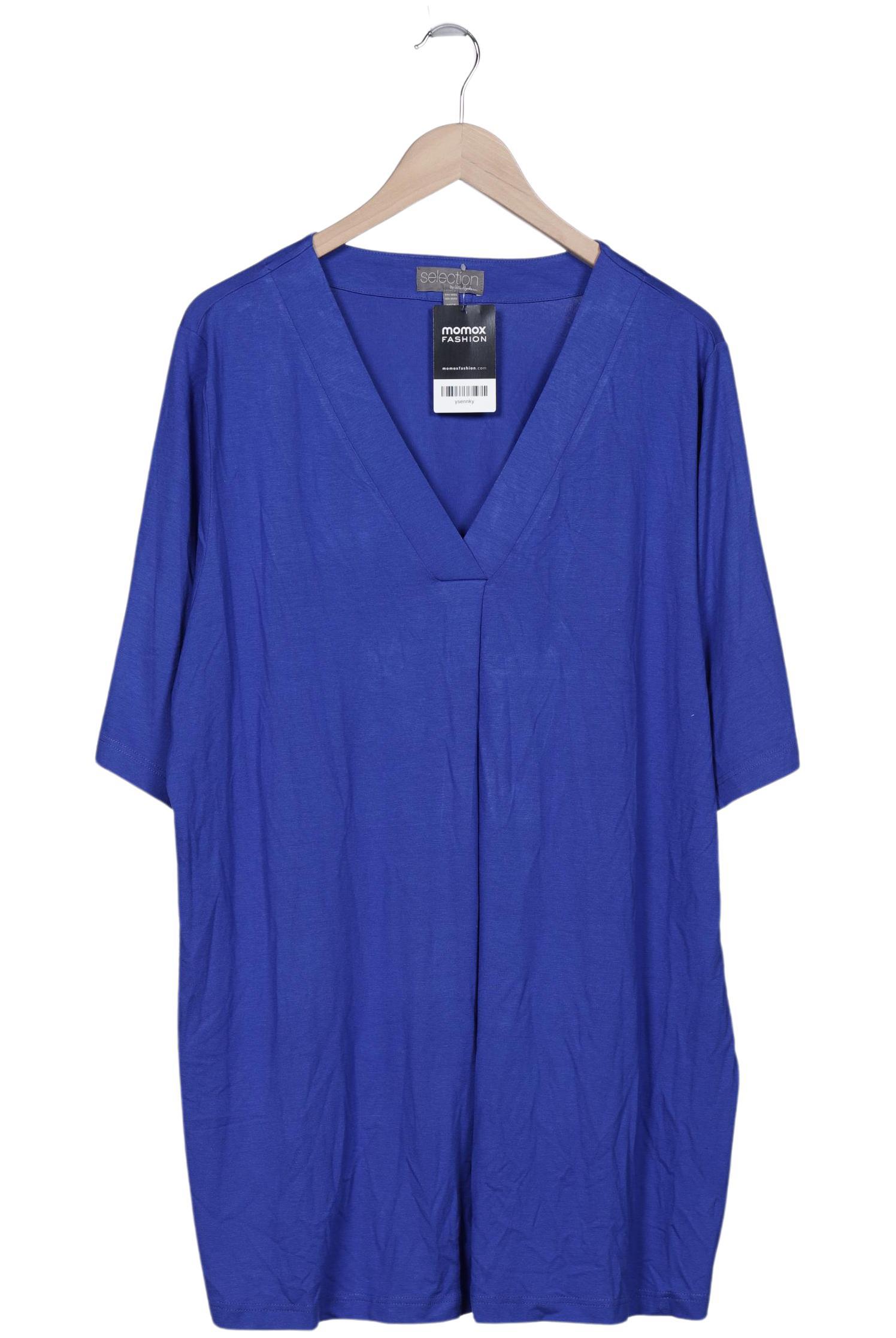 

Selection by Ulla Popken Damen T-Shirt, blau, Gr. 50