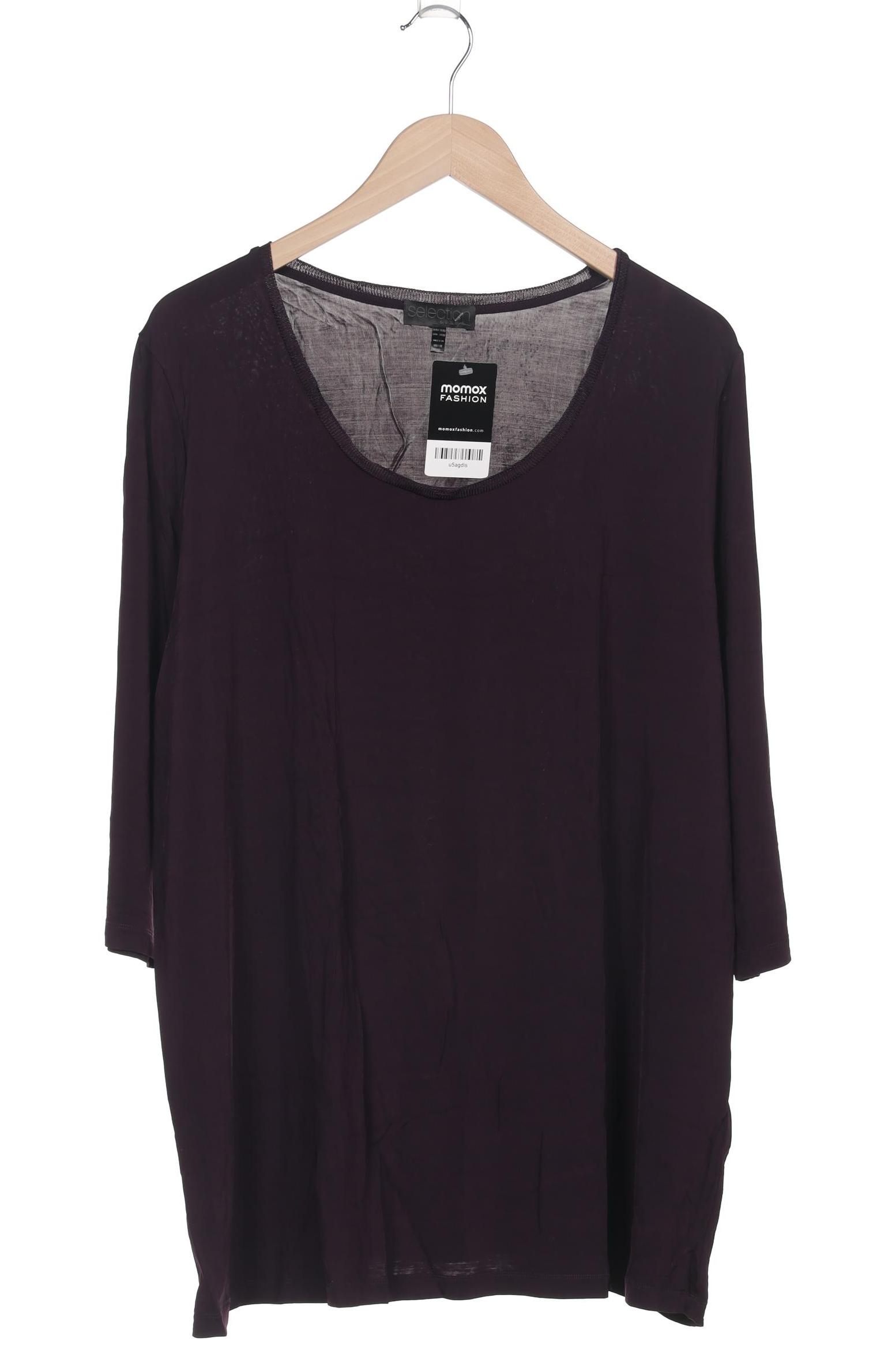 

Selection by Ulla Popken Damen T-Shirt, bordeaux, Gr. 50