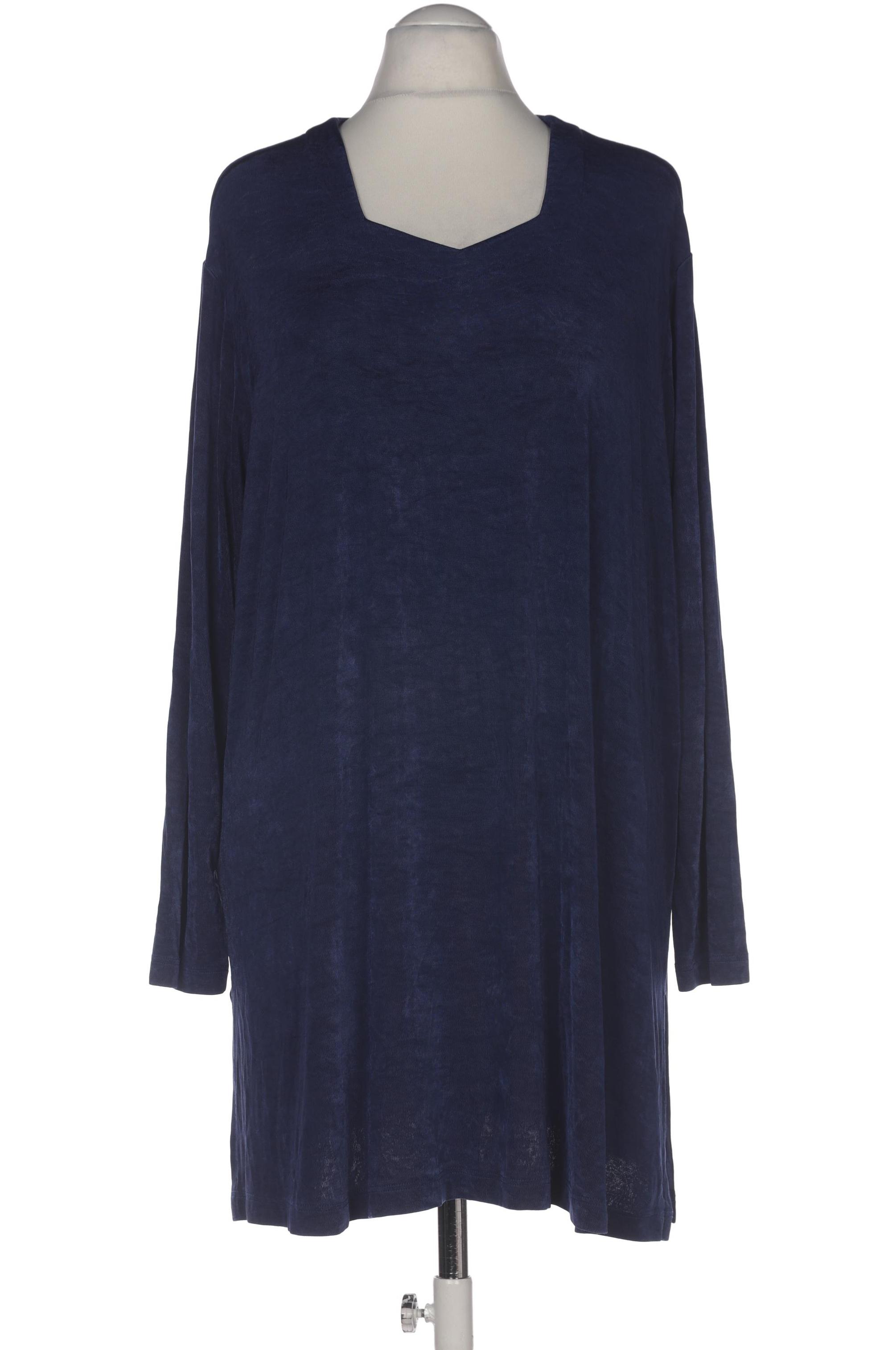 Thumbnail - Selection by Ulla Popken Damen Langarmshirt, marineblau, Gr. 54