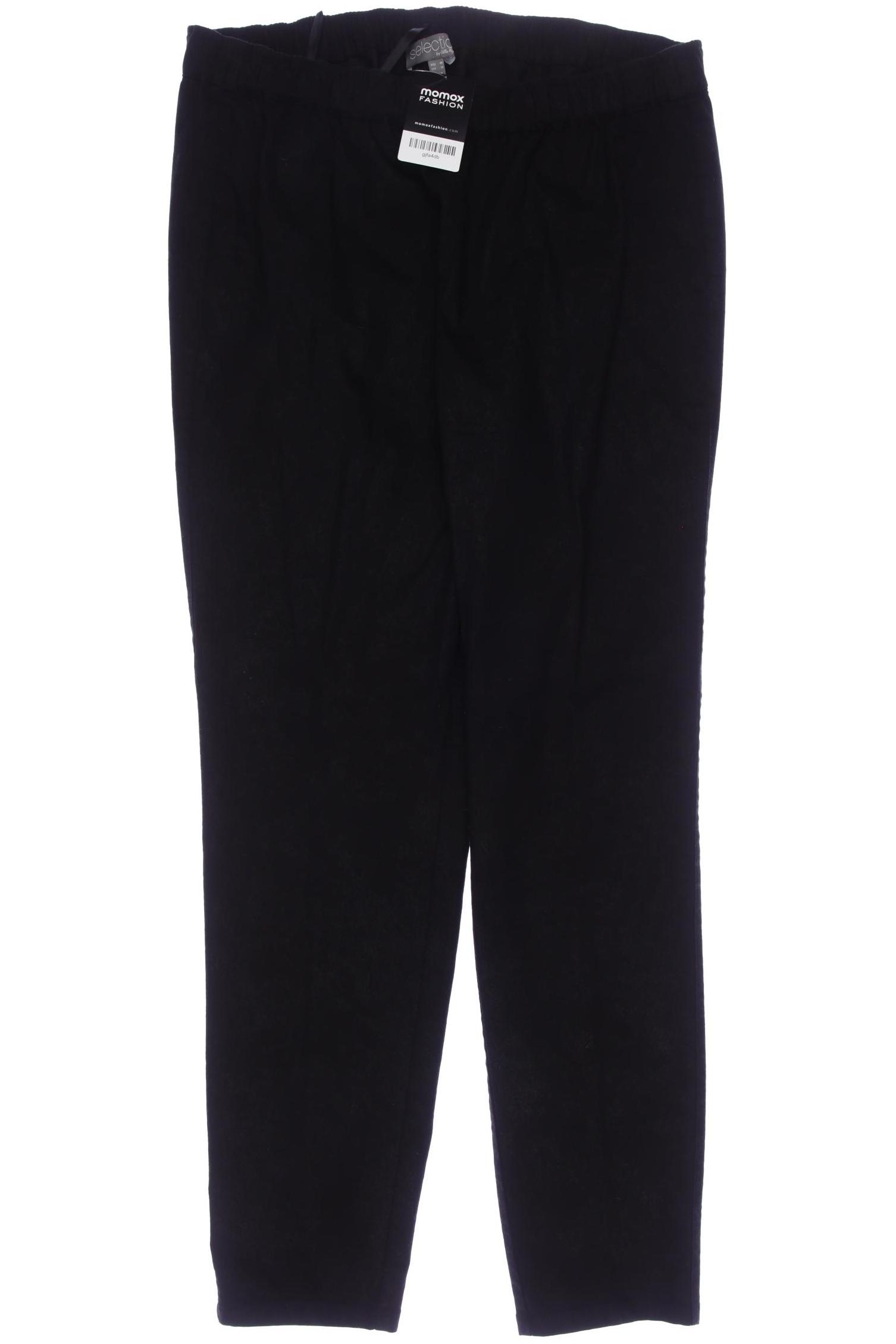 

Selection by Ulla Popken Damen Stoffhose, schwarz, Gr. 48