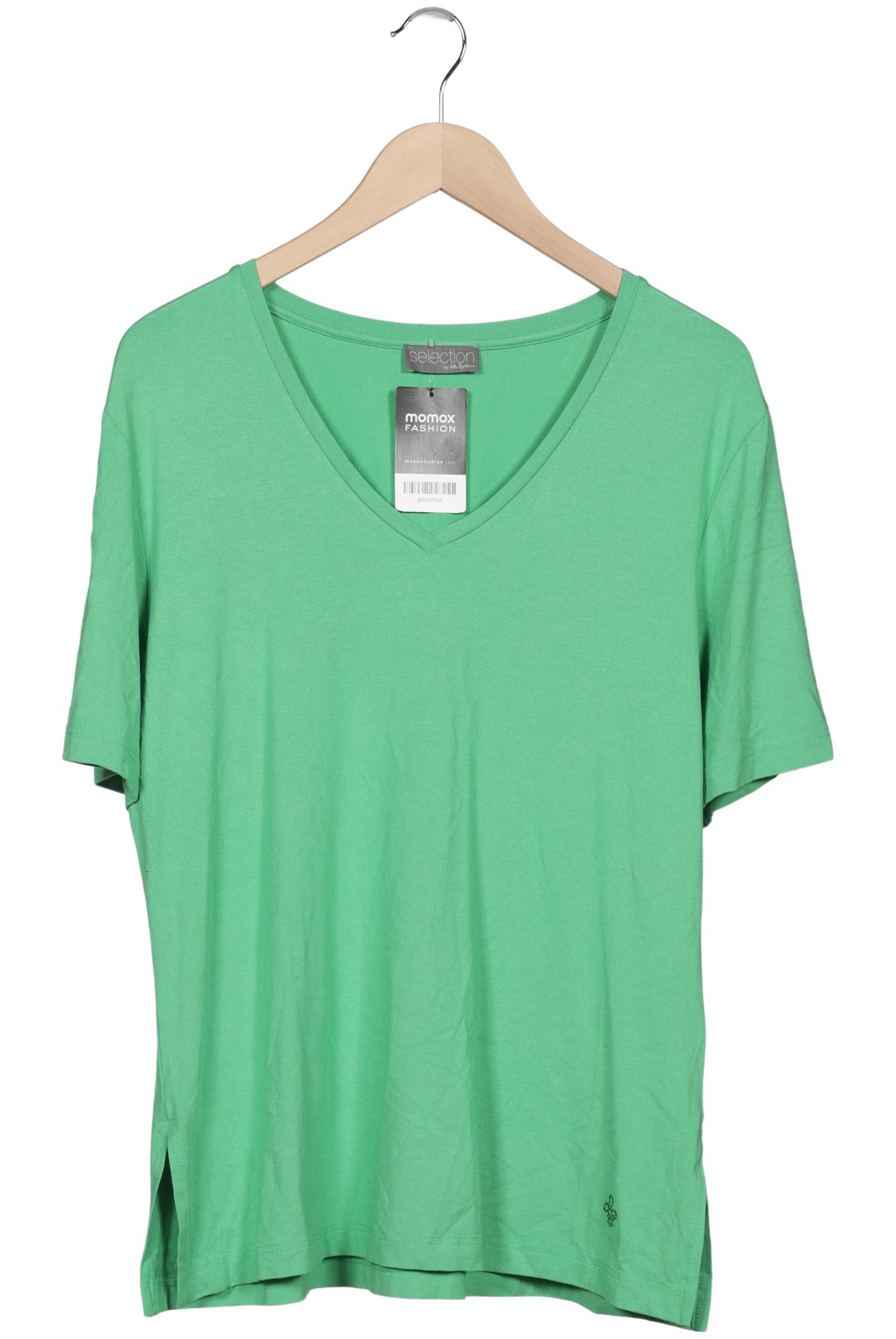 

Selection by Ulla Popken Damen T-Shirt, grün, Gr. 42
