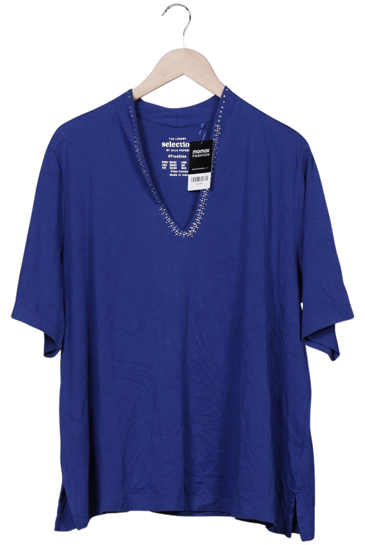 

Selection by Ulla Popken Damen T-Shirt, marineblau, Gr. 50