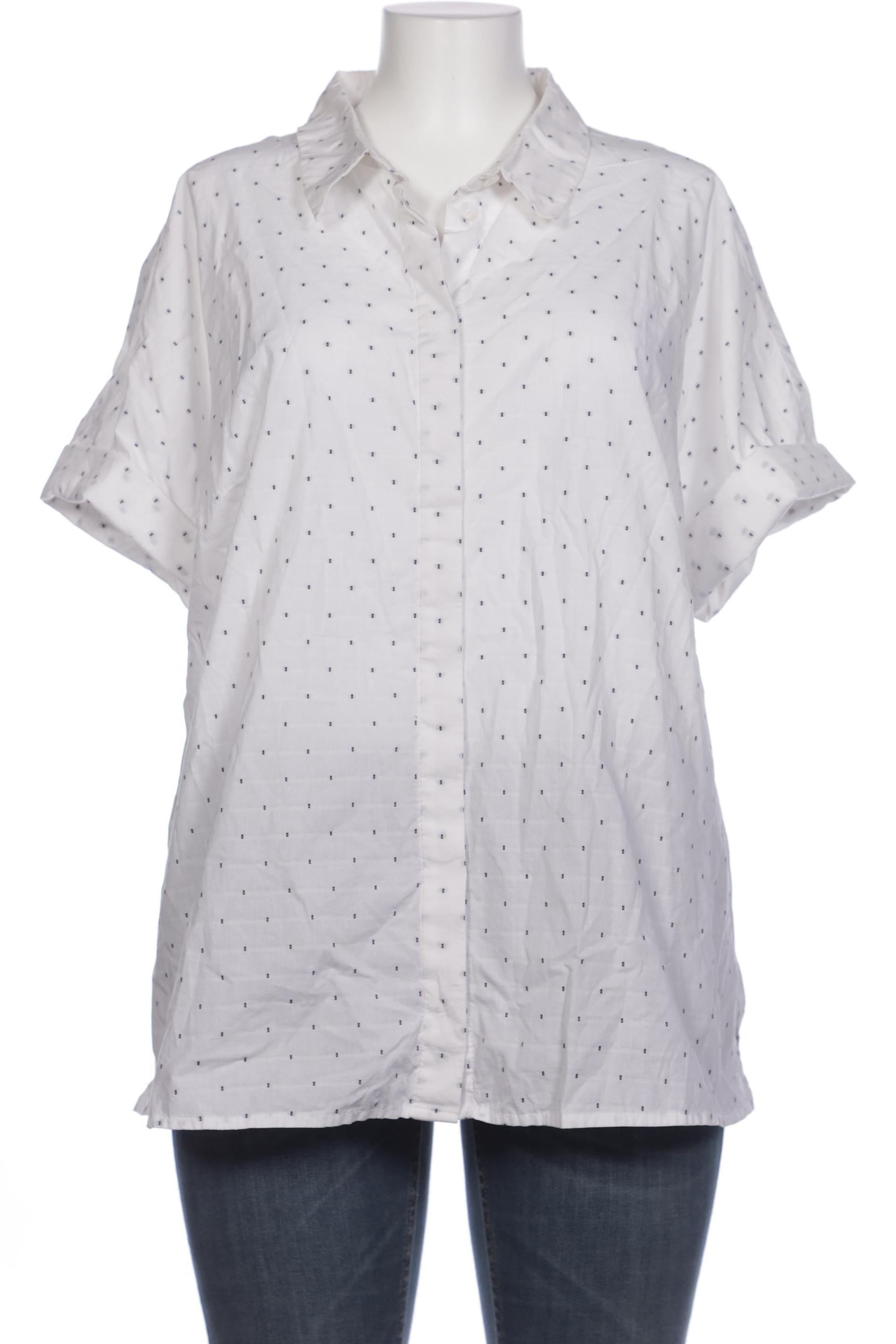 

Selection by Ulla Popken Damen Bluse, weiß, Gr. 50