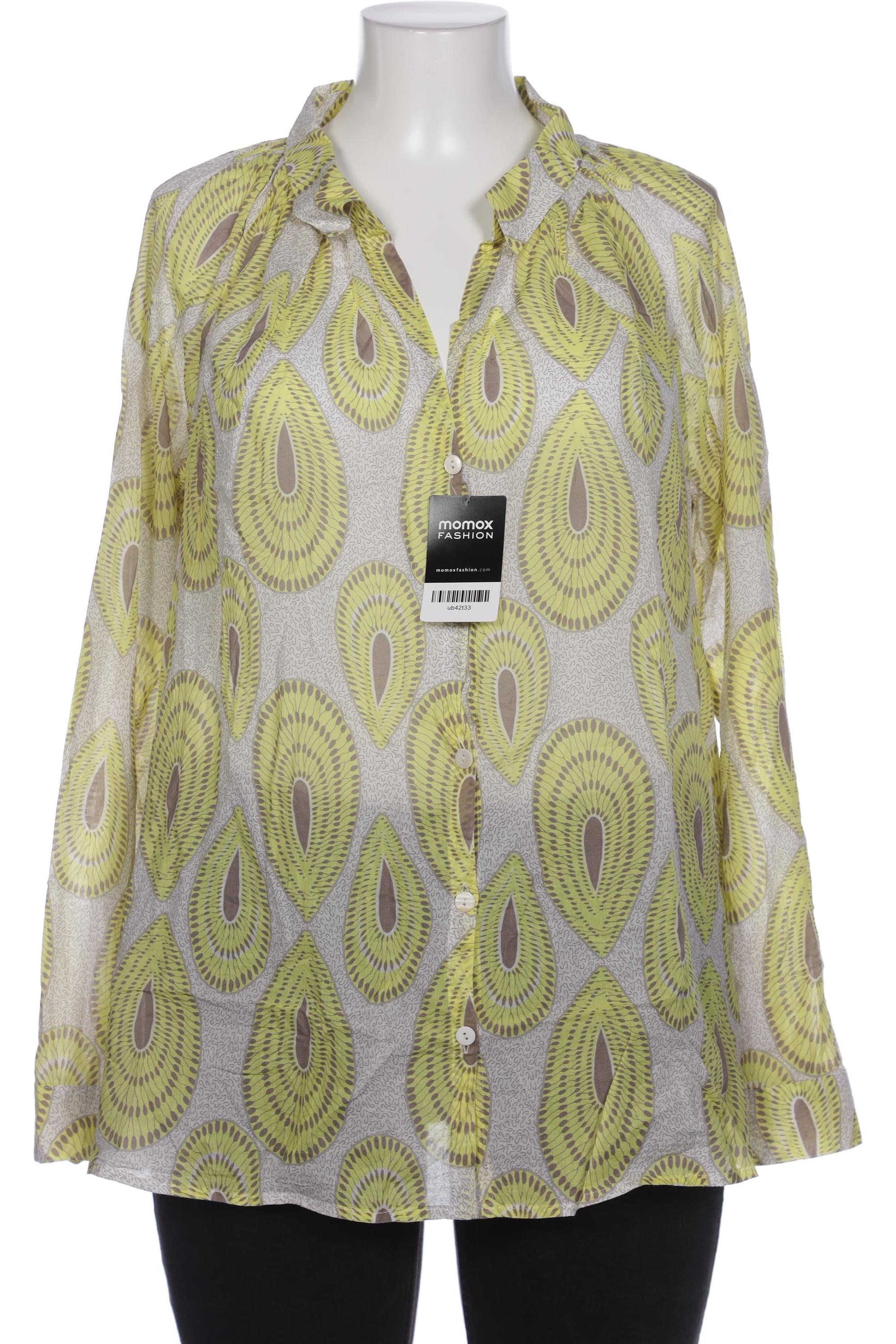 

Selection by Ulla Popken Damen Bluse, gelb, Gr. 46