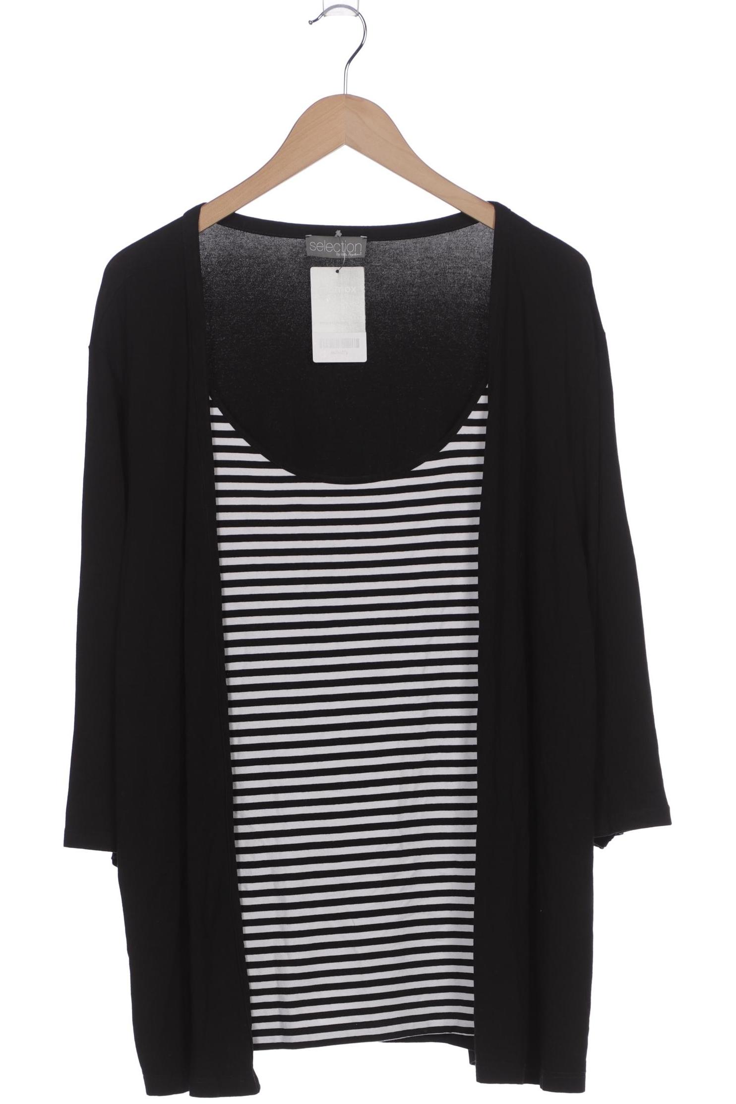 

Selection by Ulla Popken Damen Langarmshirt, schwarz, Gr. 50