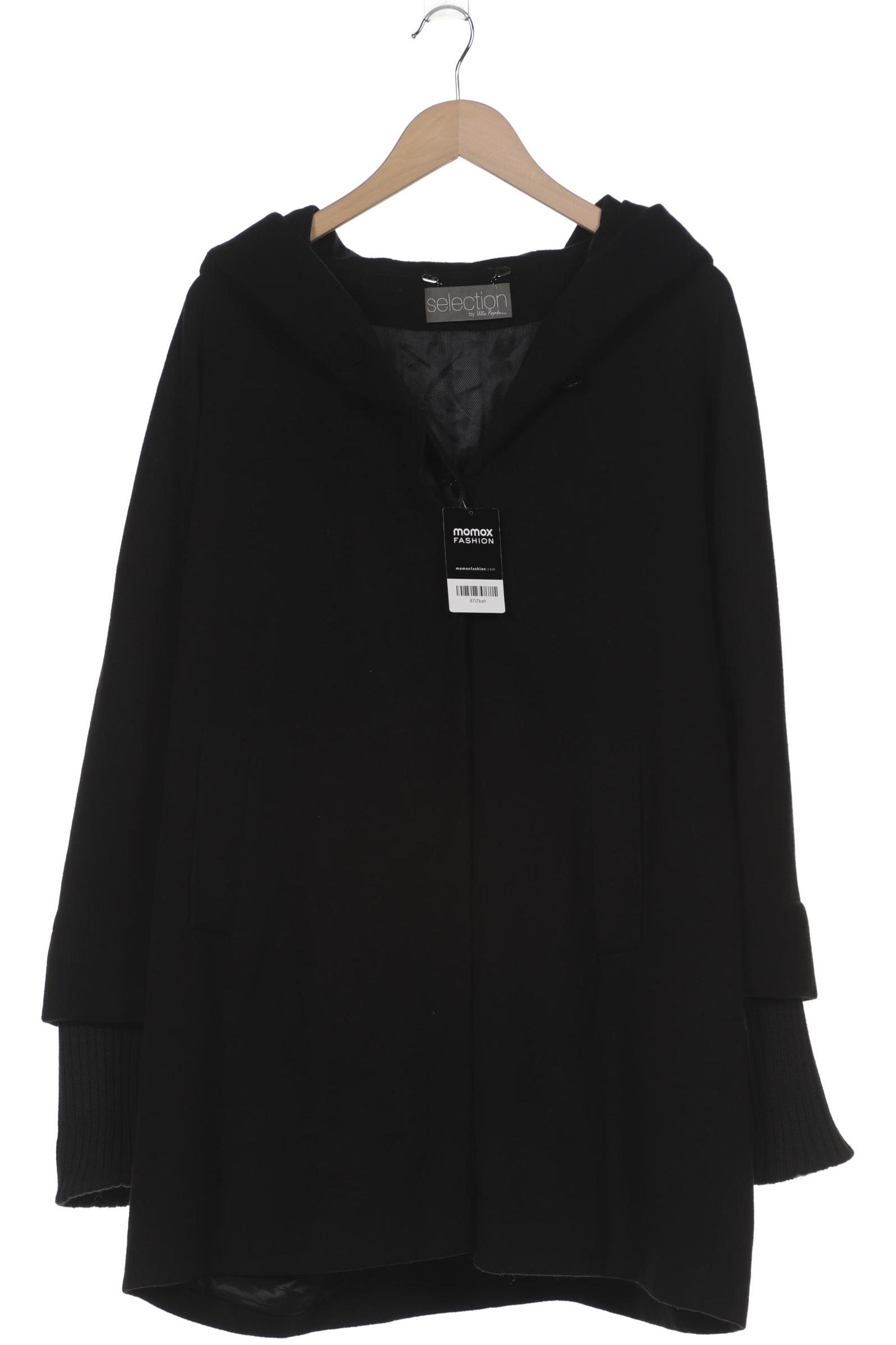 

Selection by Ulla Popken Damen Mantel, schwarz, Gr. 42