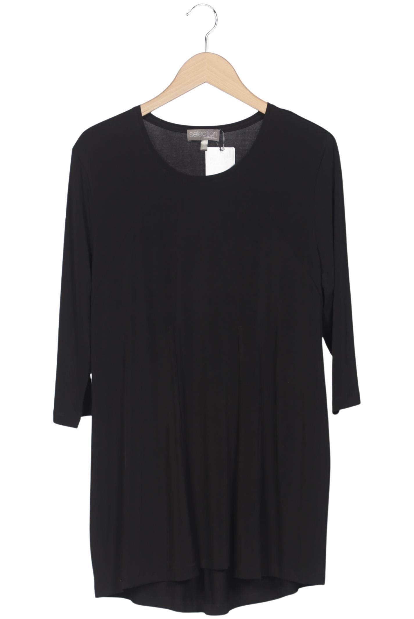 

Selection by Ulla Popken Damen Langarmshirt, schwarz, Gr. 42