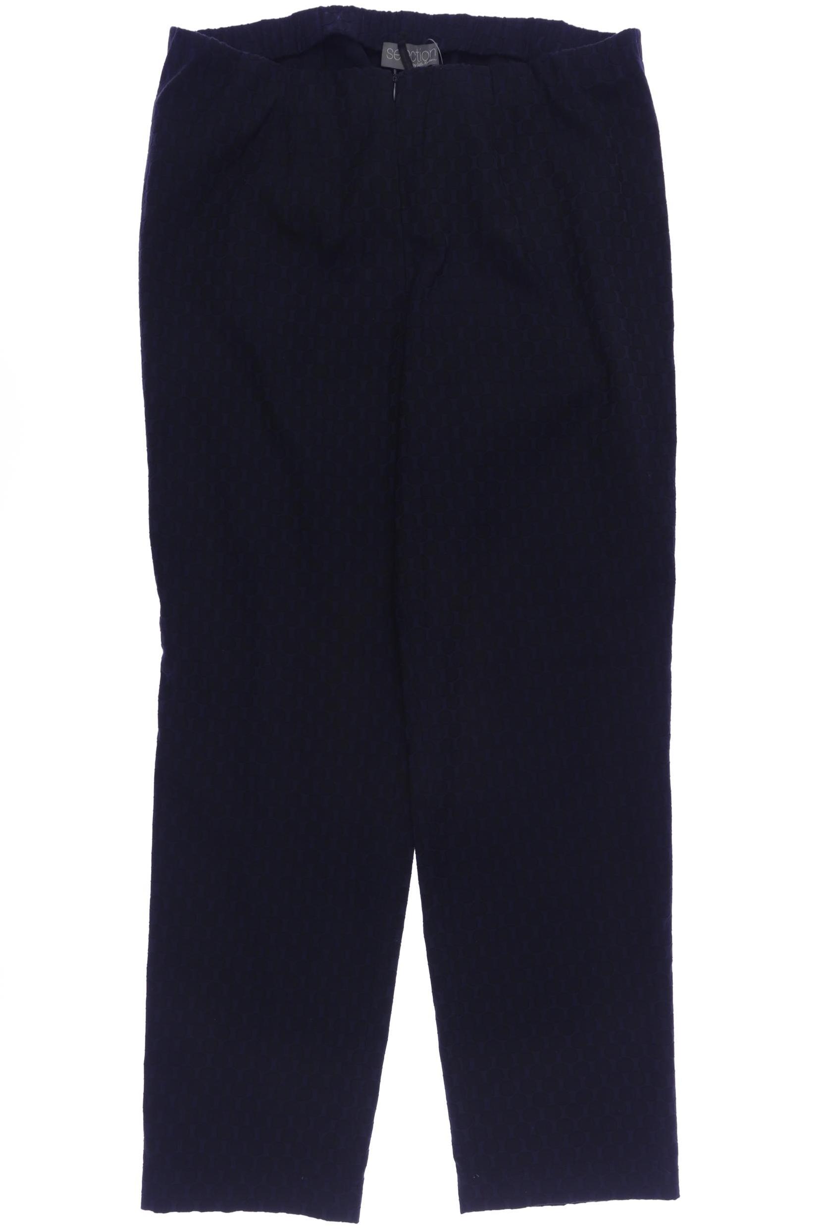 

Selection by Ulla Popken Damen Stoffhose, marineblau, Gr. 42