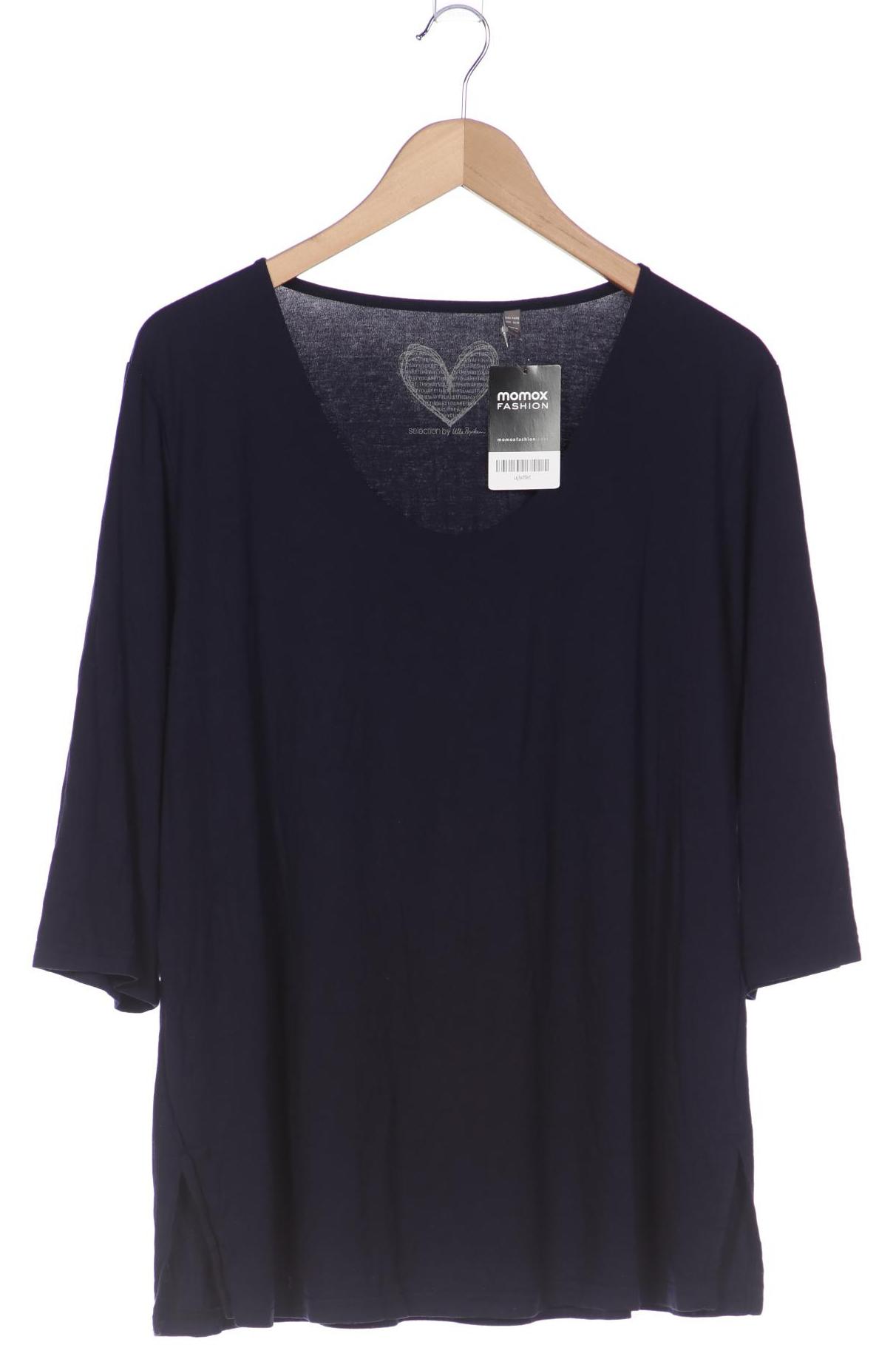 

Selection by Ulla Popken Damen Langarmshirt, marineblau, Gr. 46