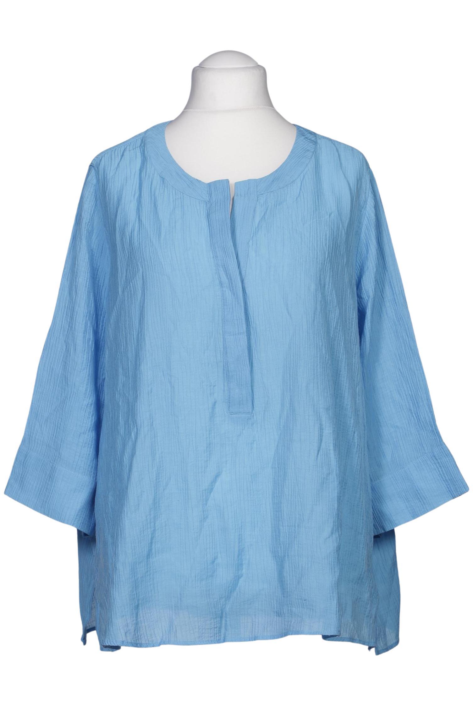 

Selection by Ulla Popken Damen Bluse, hellblau, Gr. 50