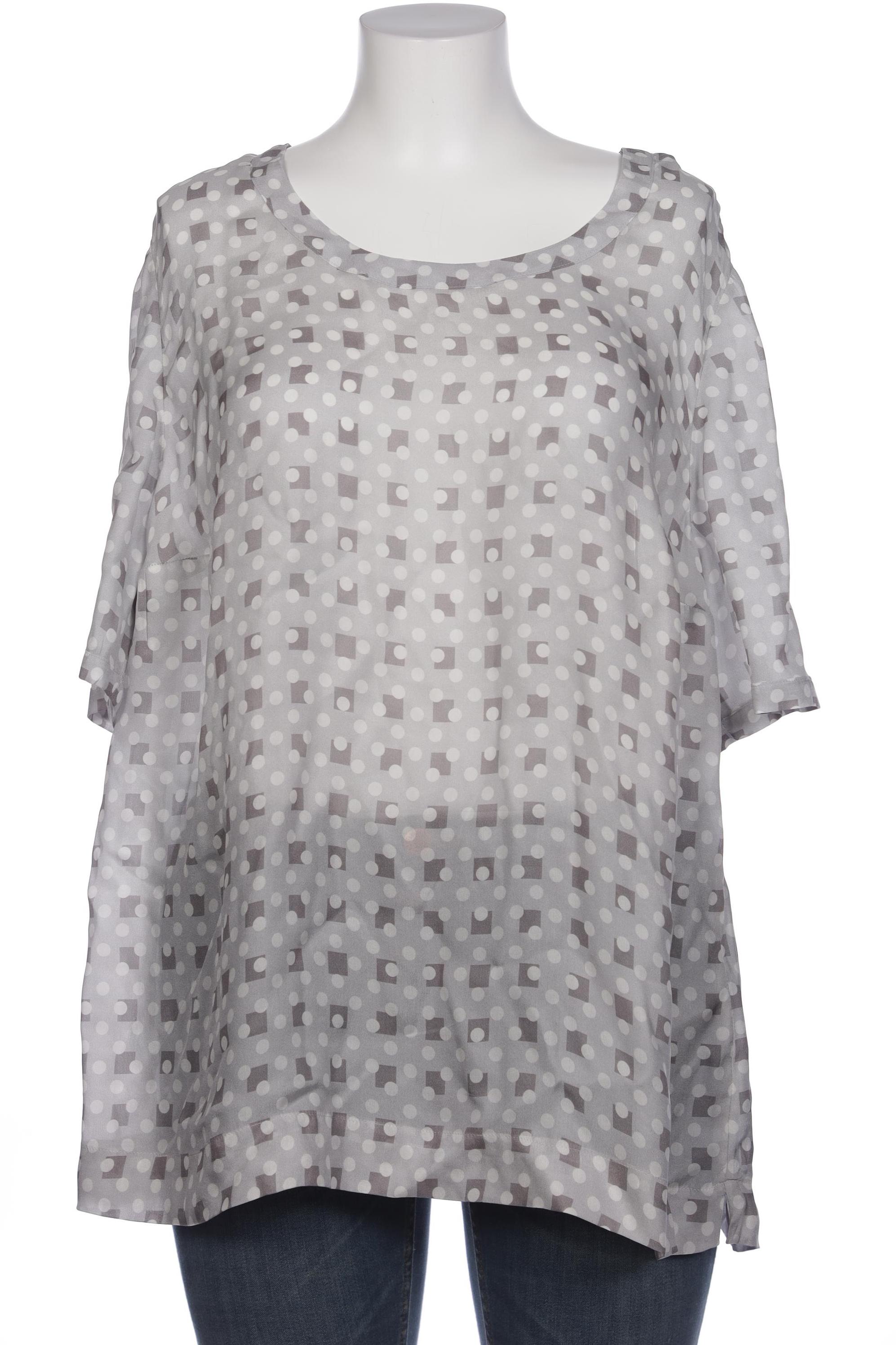 

Selection by Ulla Popken Damen Bluse, grau, Gr. 50