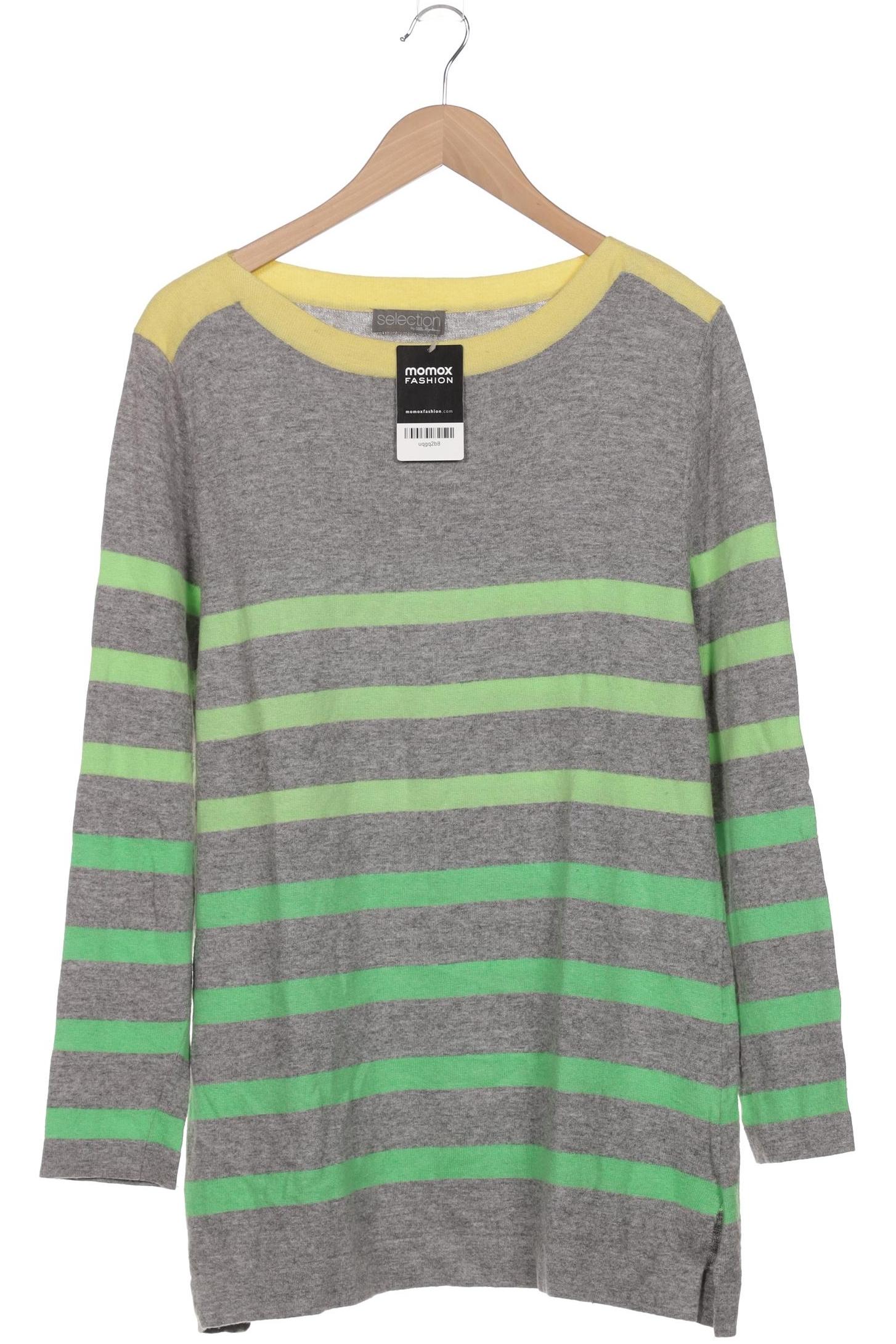 

Selection by Ulla Popken Damen Pullover, grau, Gr. 46