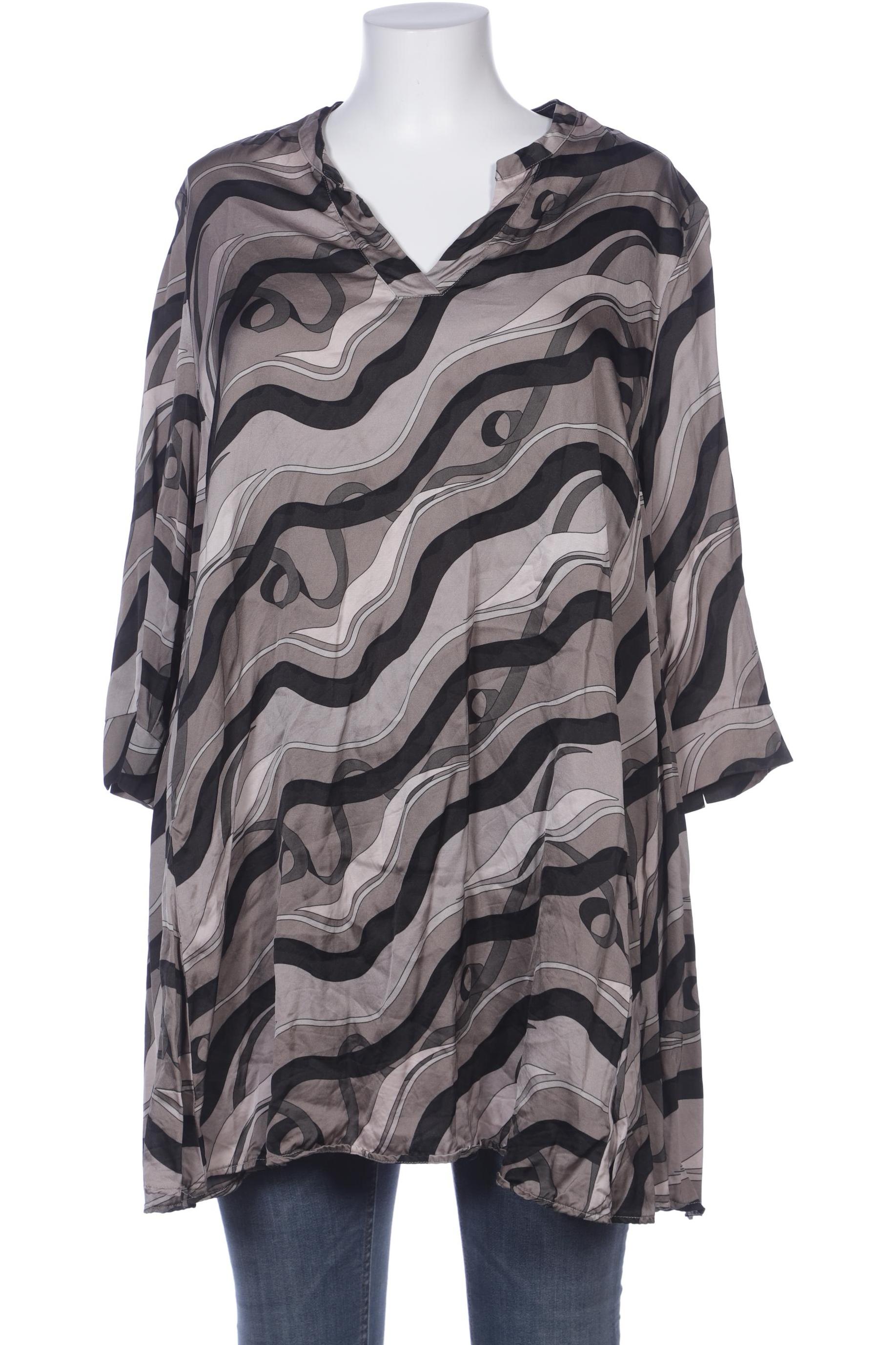 

Selection by Ulla Popken Damen Bluse, braun, Gr. 50