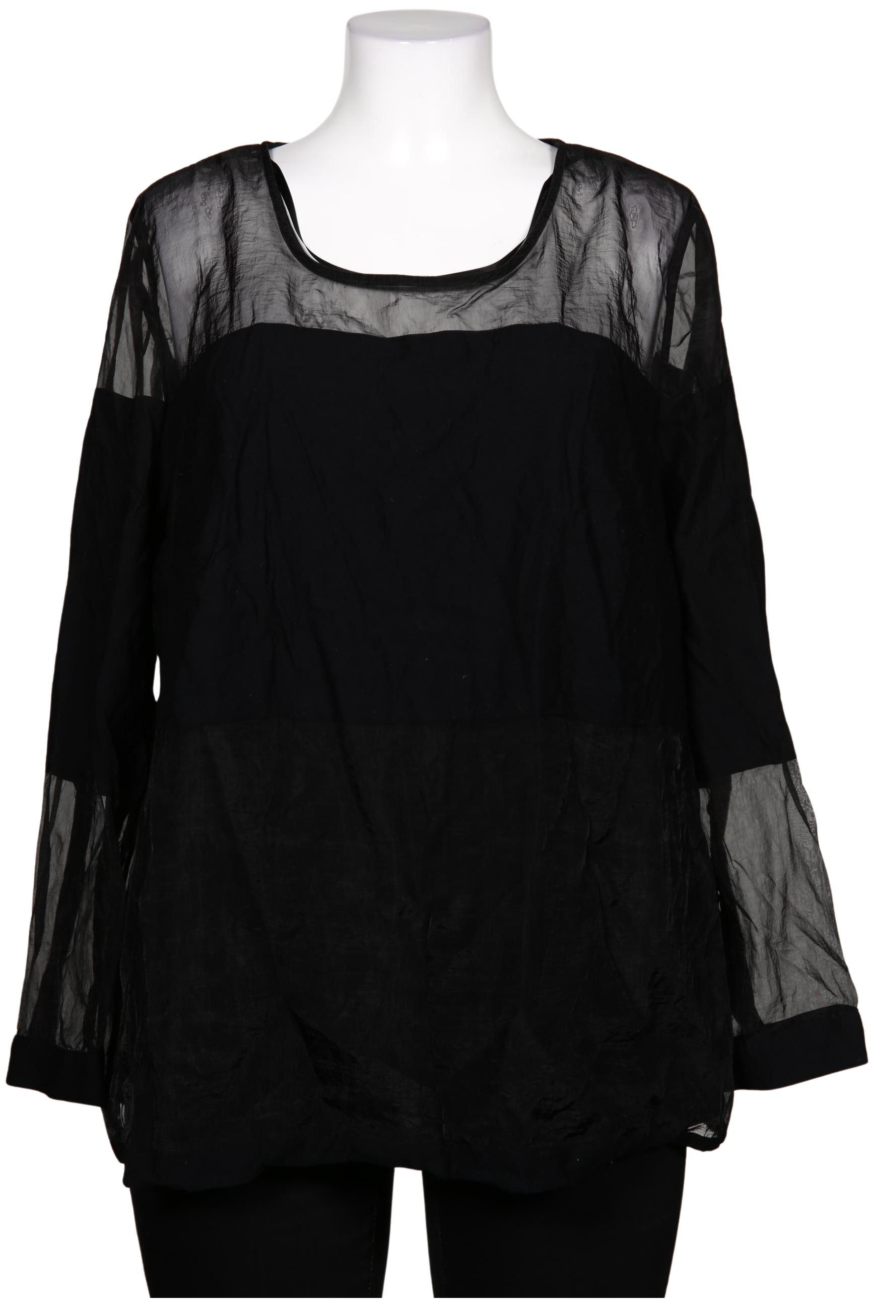 

Selection by Ulla Popken Damen Bluse, schwarz, Gr. 46