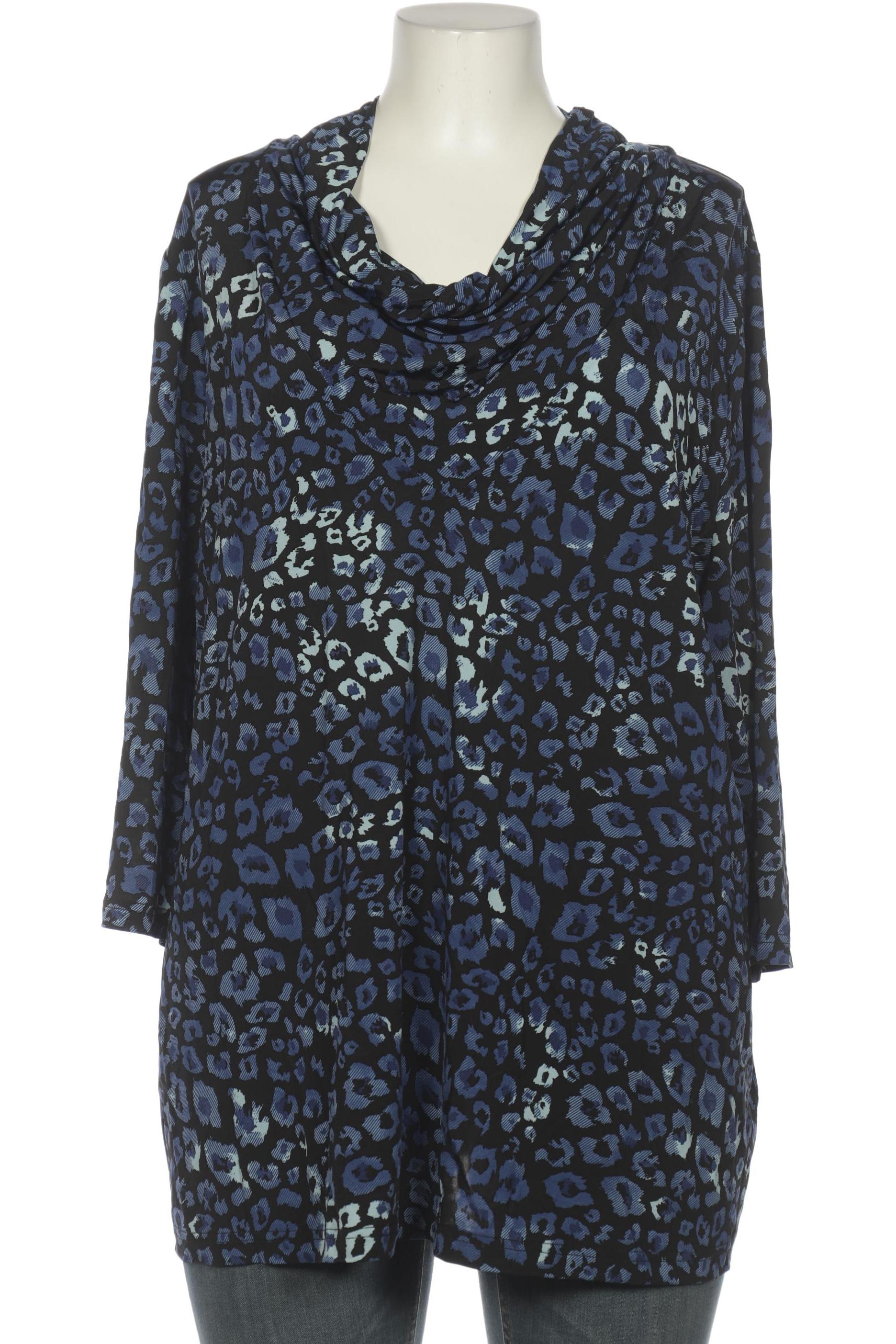 

Selection by Ulla Popken Damen Bluse, blau, Gr. 50