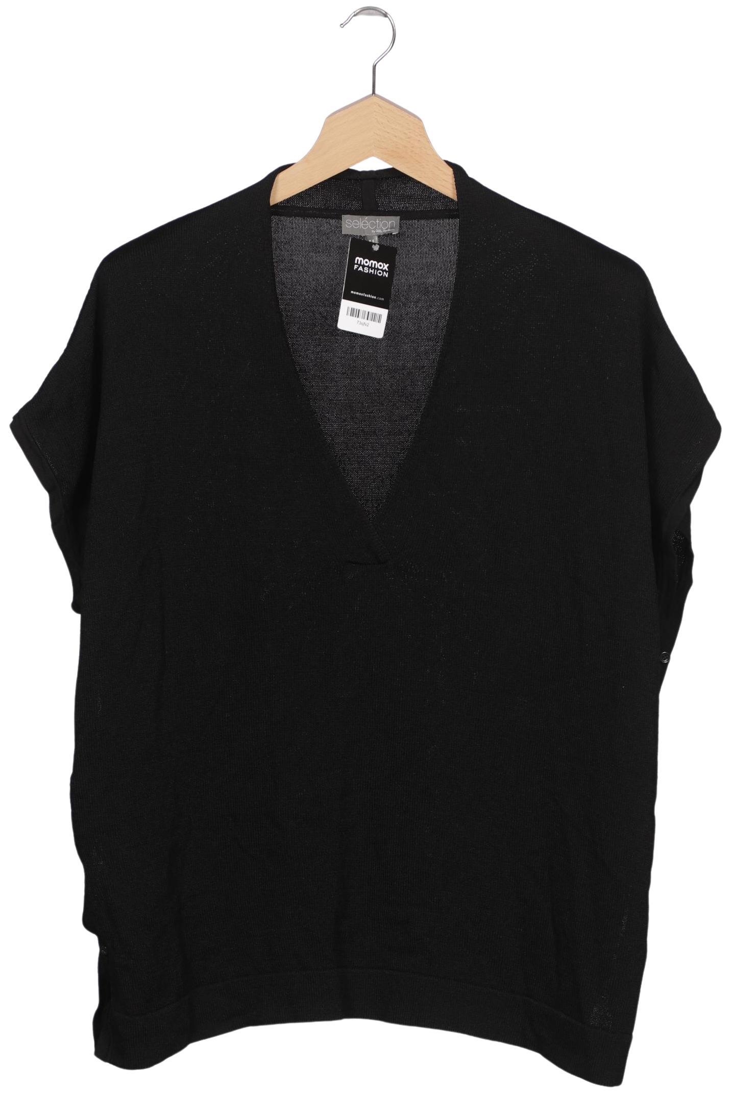 

Selection by Ulla Popken Damen Pullover, schwarz, Gr. 48