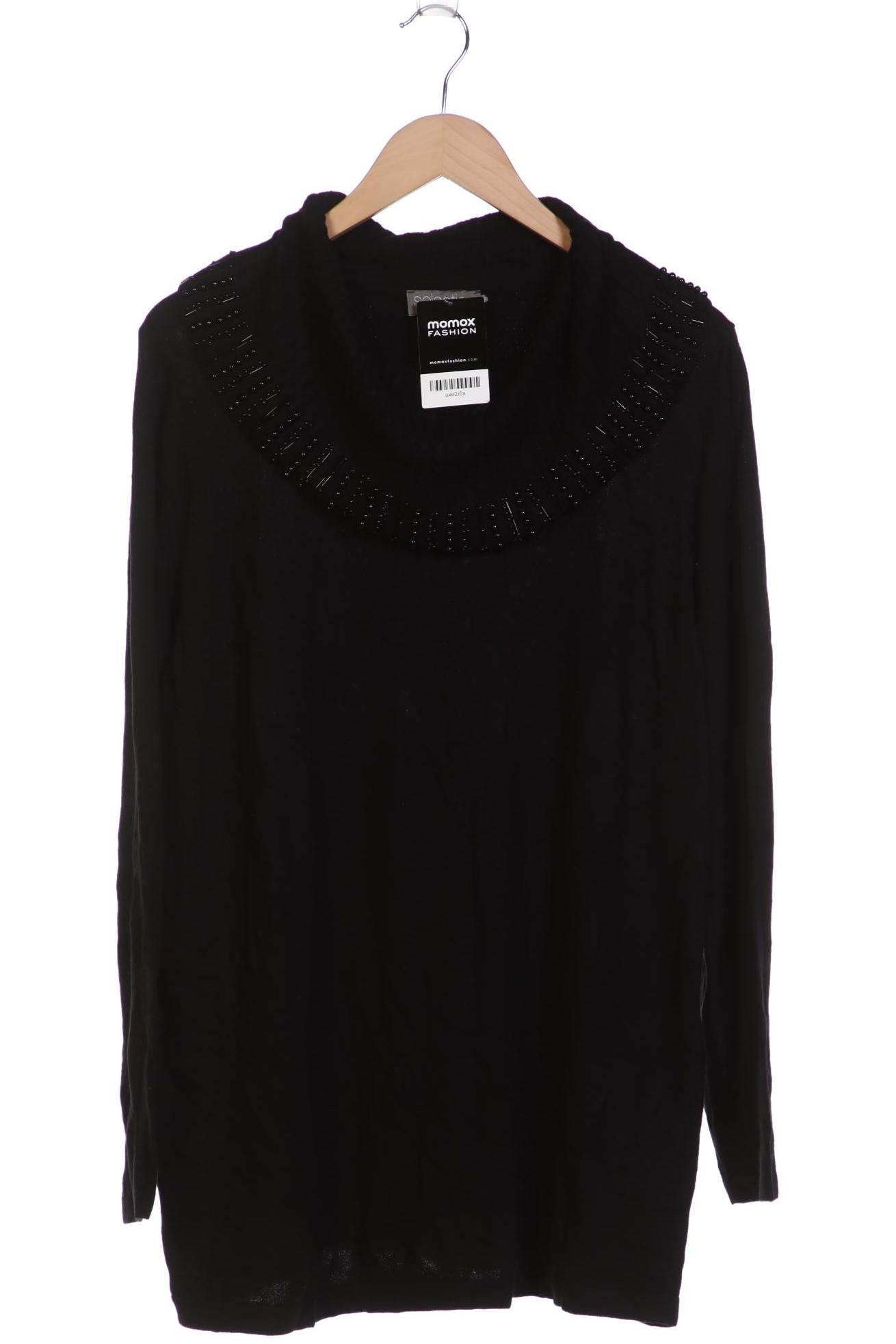 

Selection by Ulla Popken Damen Pullover, schwarz, Gr. 46
