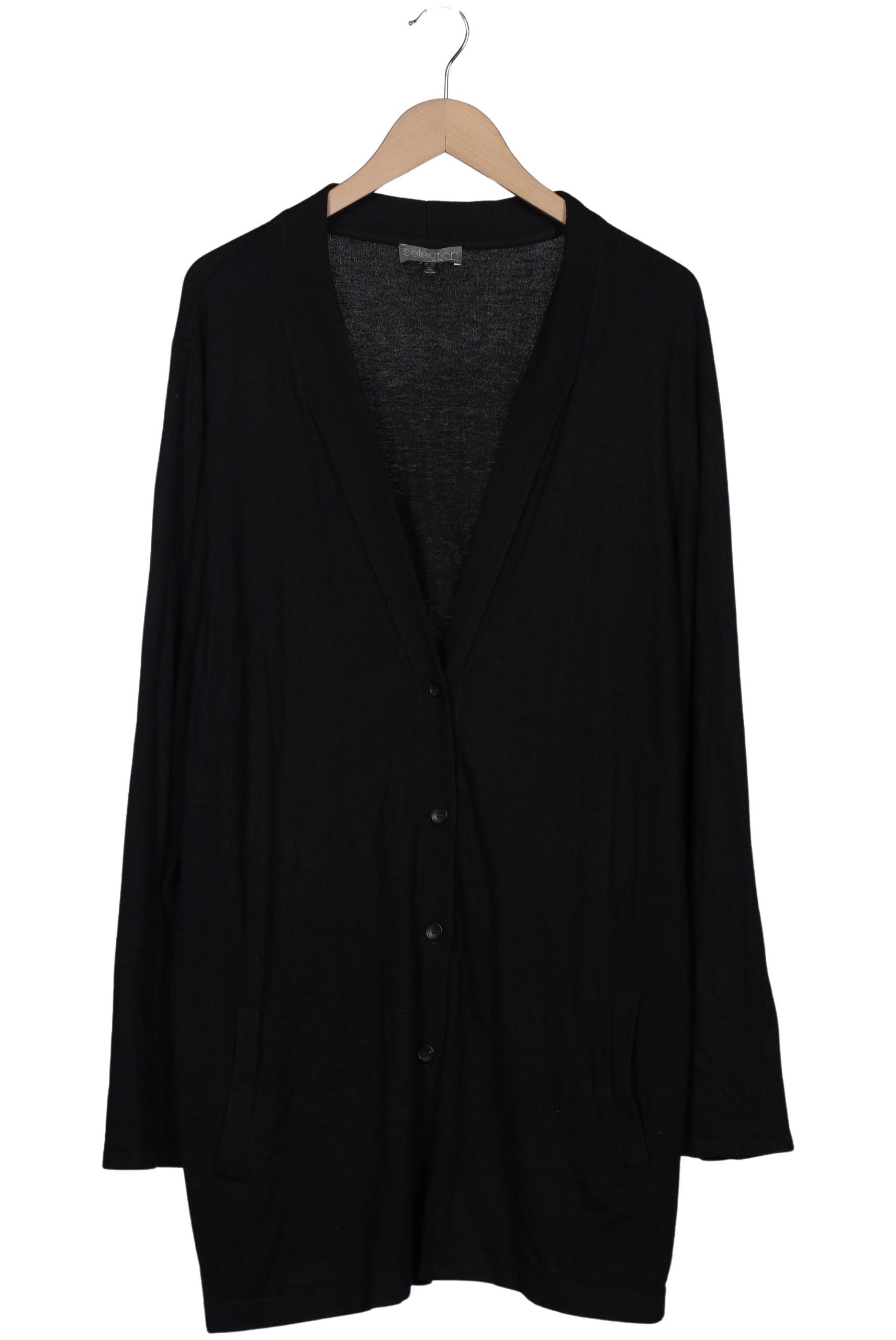 

Selection by Ulla Popken Damen Strickjacke, schwarz, Gr. 50