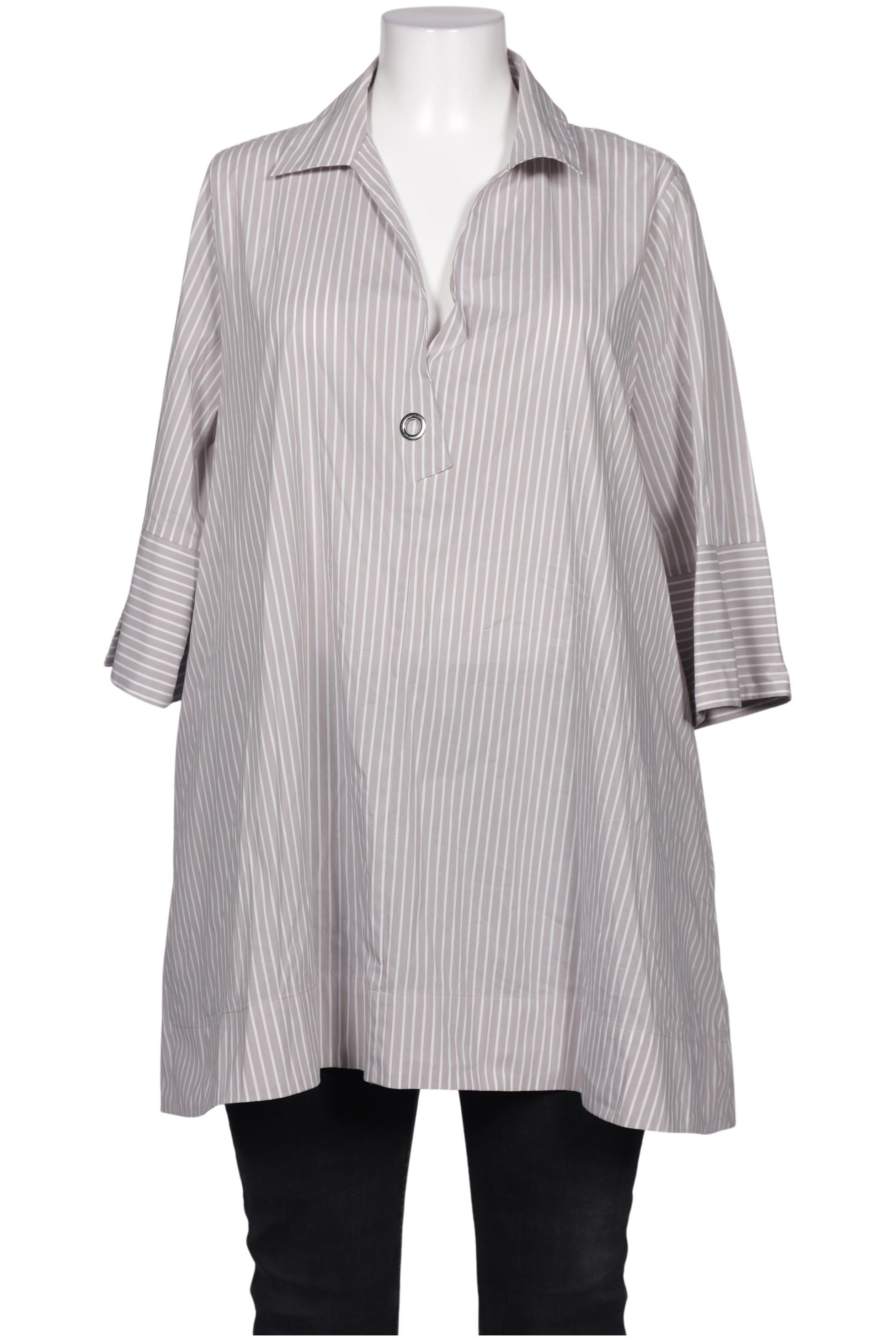 

Selection by Ulla Popken Damen Bluse, grau, Gr. 46