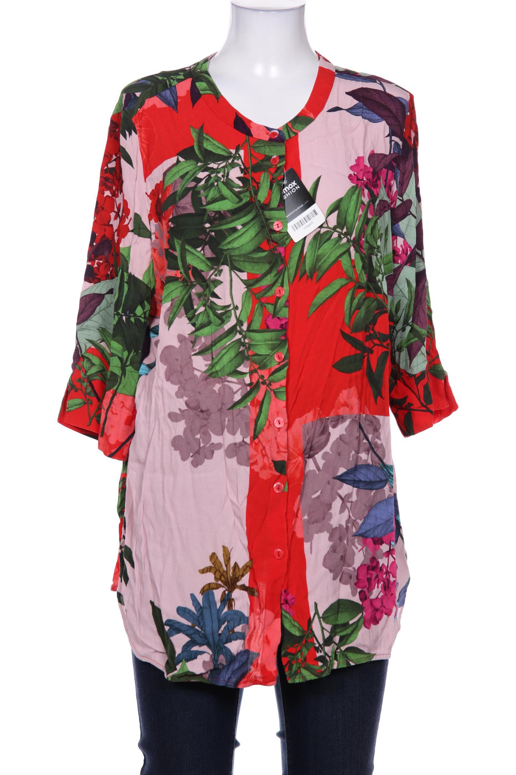 

Selection by Ulla Popken Damen Bluse, mehrfarbig, Gr. 50