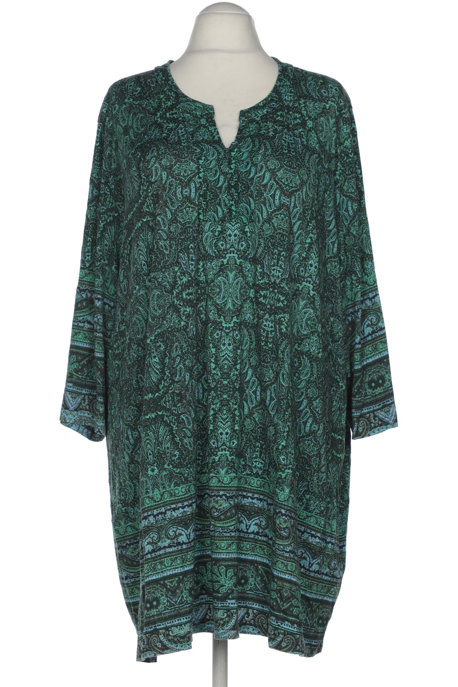 

Selection by Ulla Popken Damen Langarmshirt, grün, Gr. 58