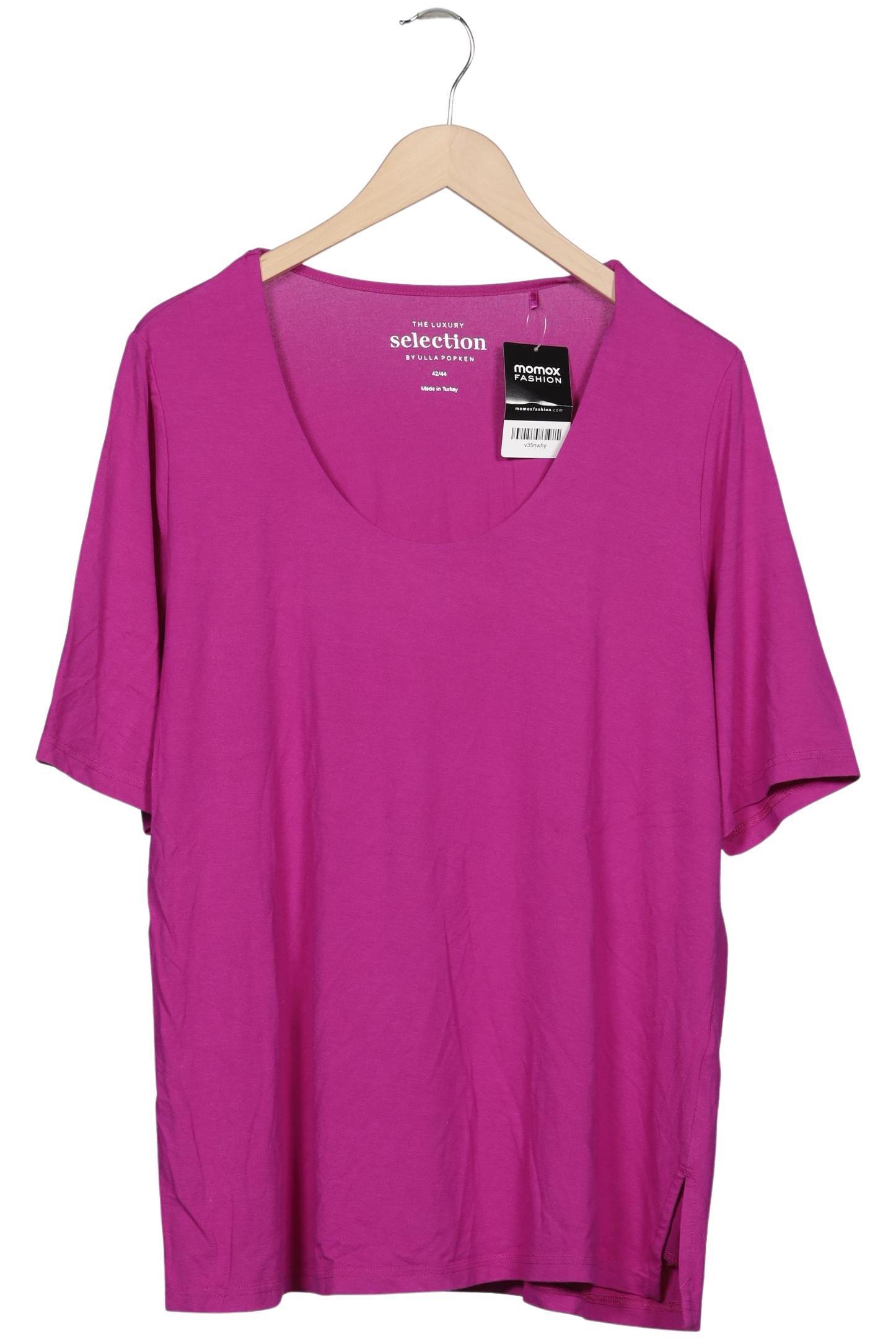 

Selection by Ulla Popken Damen T-Shirt, flieder, Gr. 42