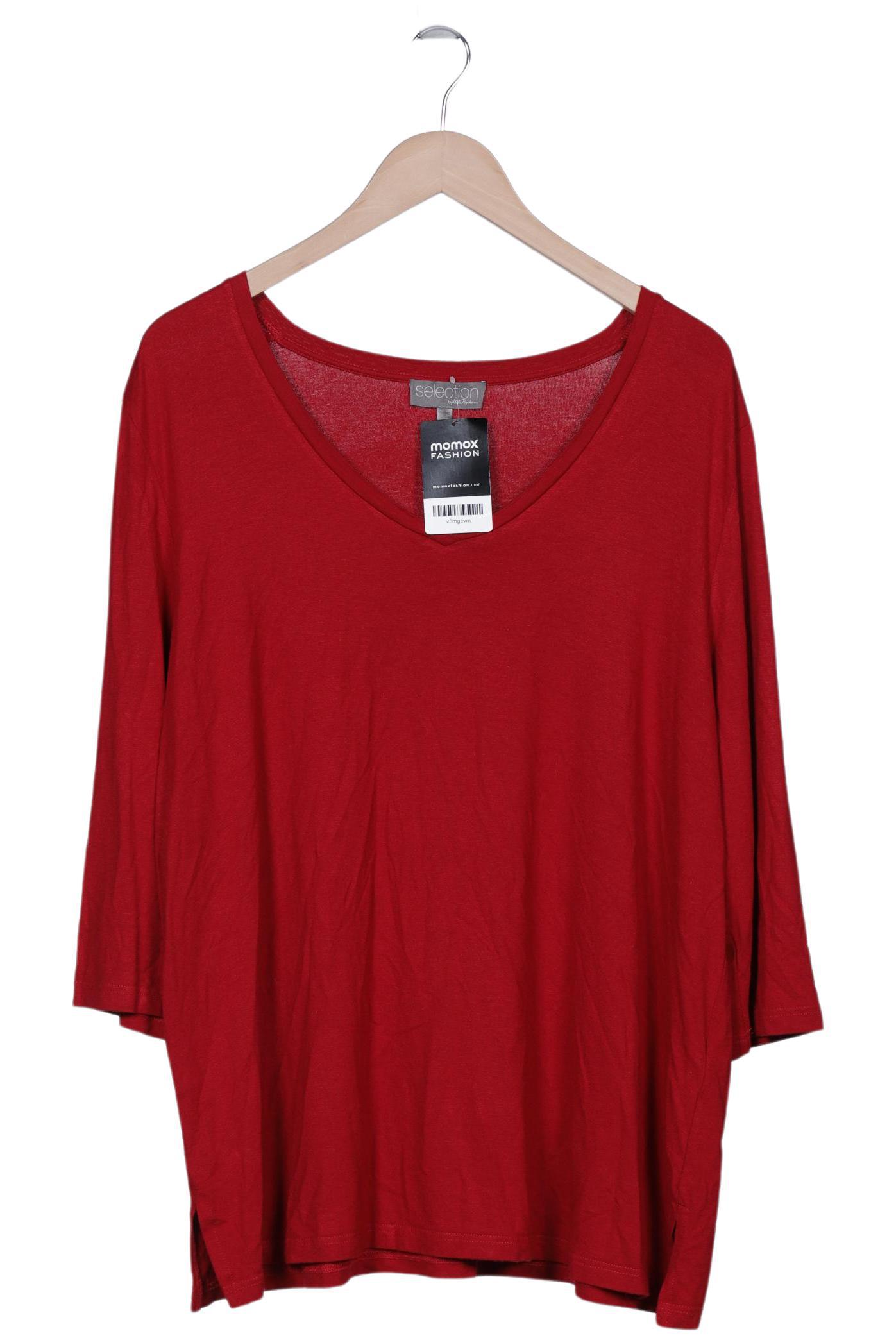 

Selection by Ulla Popken Damen T-Shirt, rot, Gr. 46