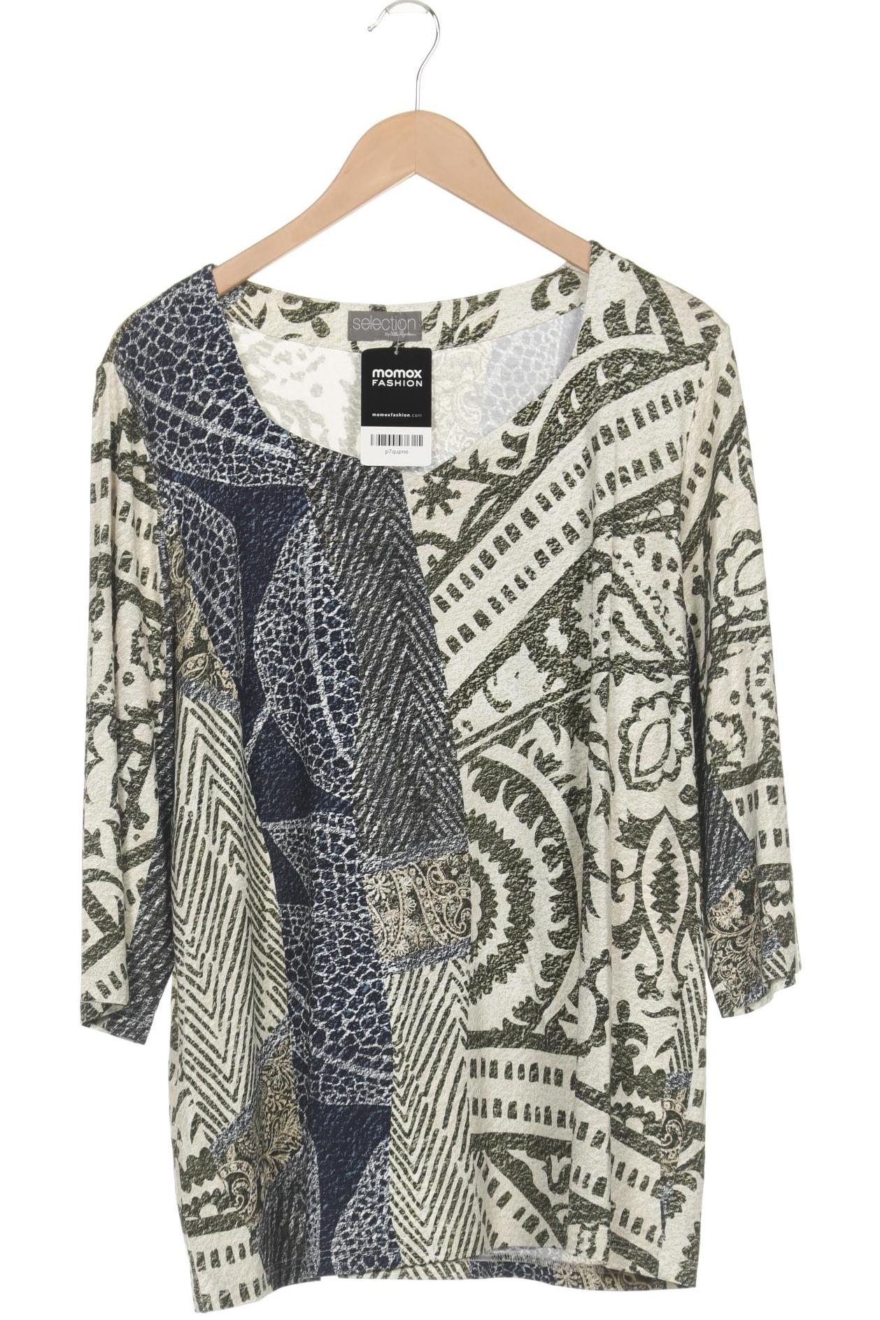 

Selection by Ulla Popken Damen Langarmshirt, beige, Gr. 44