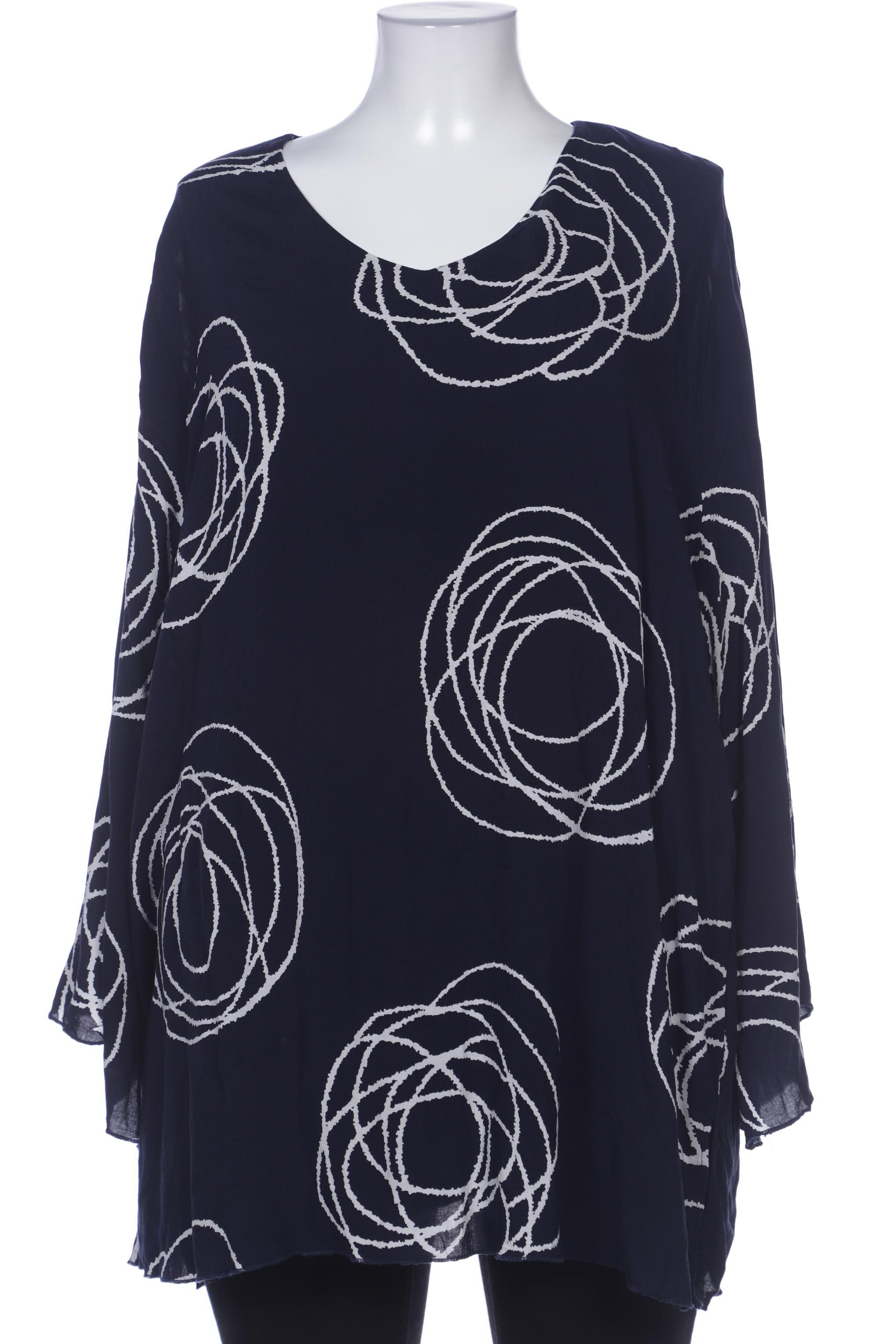 

Selection by Ulla Popken Damen Bluse, marineblau, Gr. 50