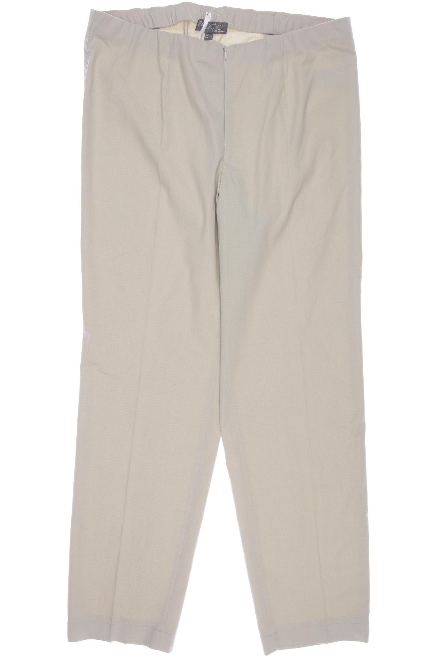 

Selection by Ulla Popken Damen Stoffhose, beige, Gr. 44