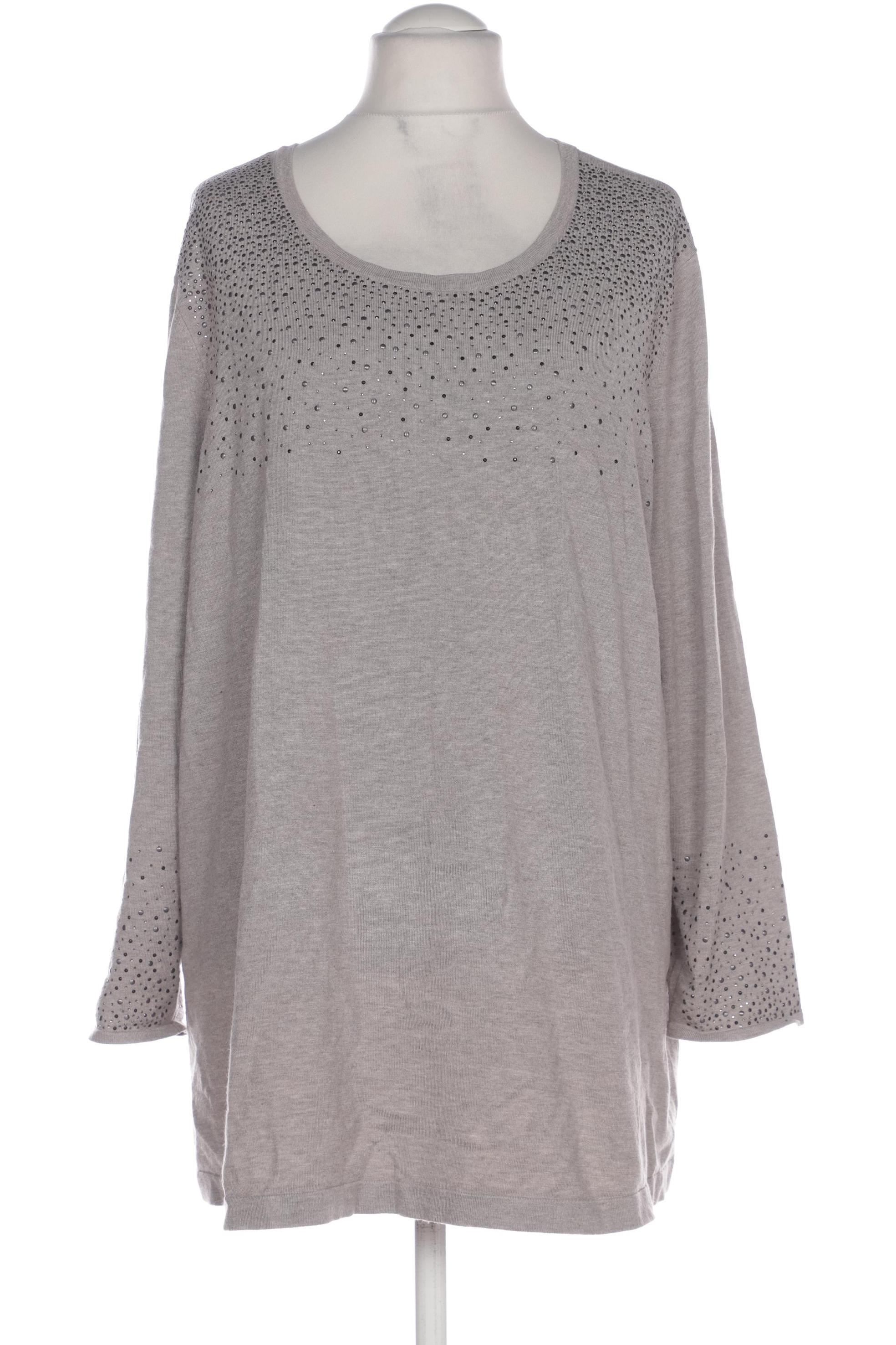 

Selection by Ulla Popken Damen Pullover, grau, Gr. 54