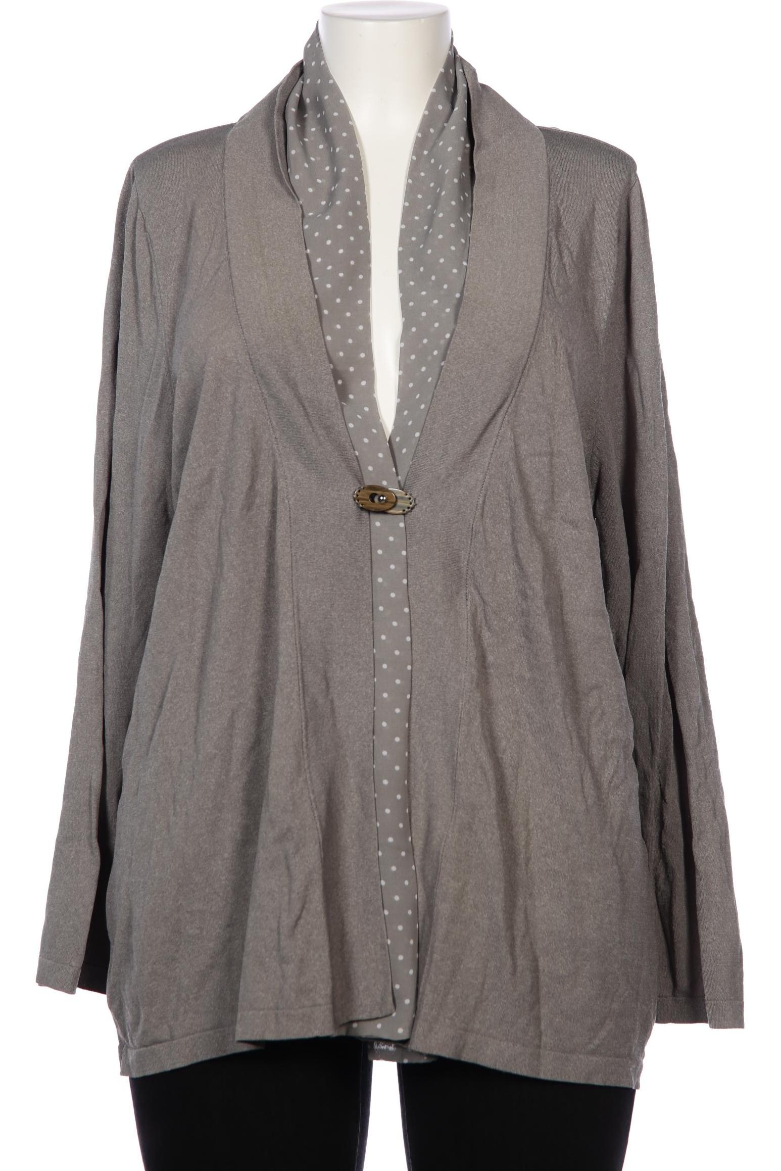 

Selection by Ulla Popken Damen Strickjacke, hellgrün, Gr. 46