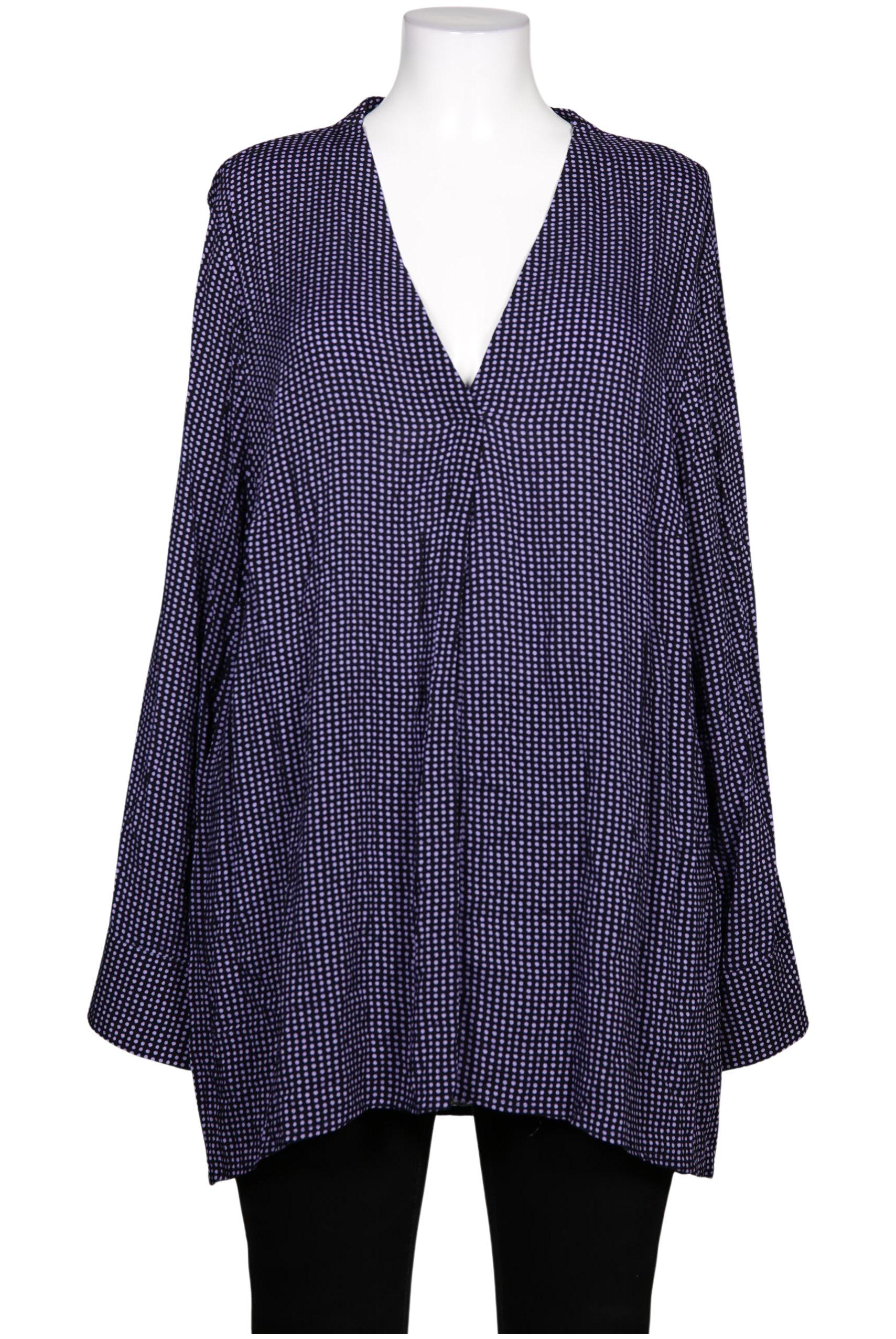 

Selection by Ulla Popken Damen Bluse, marineblau, Gr. 48